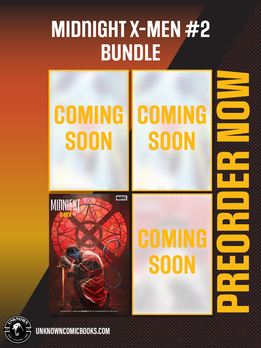 [4 PACK] MIDNIGHT X-MEN #2 BUNDLE (11/18/2026)