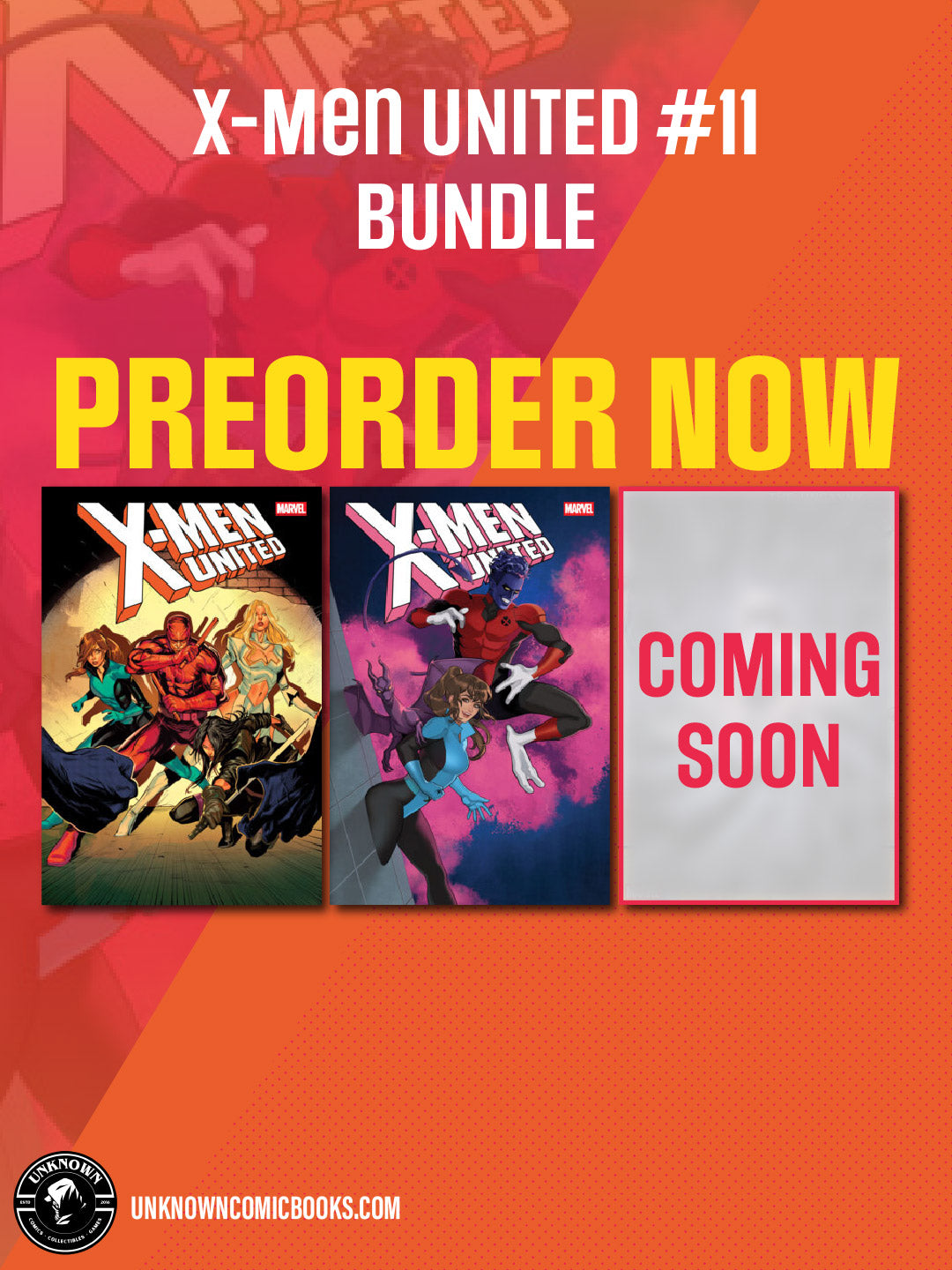 [3 PACK] X-MEN UNITED #11 BUNDLE (02/03/2027)