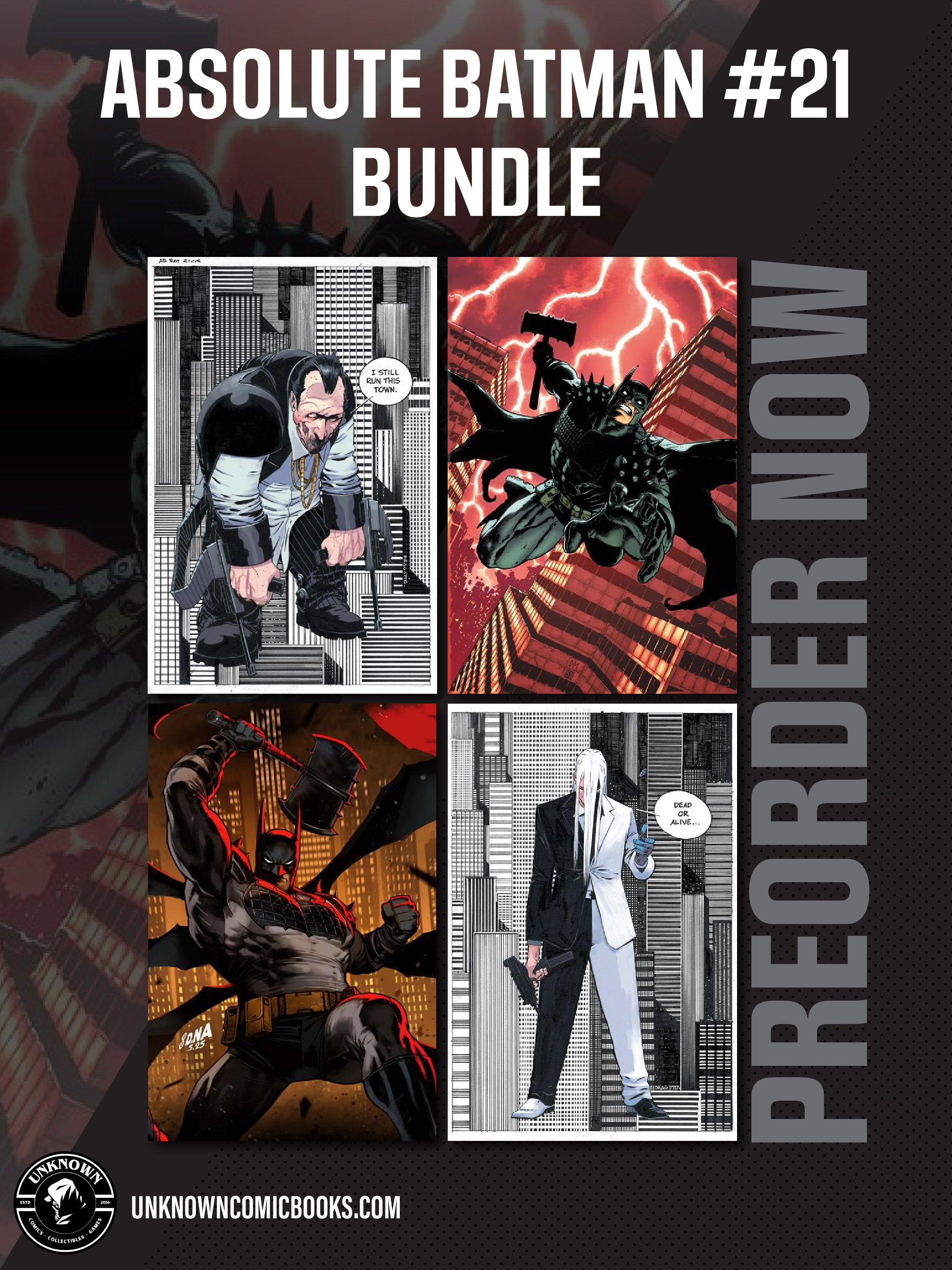 [4 PACK] ABSOLUTE BATMAN #21 VAR (06/10/2026)