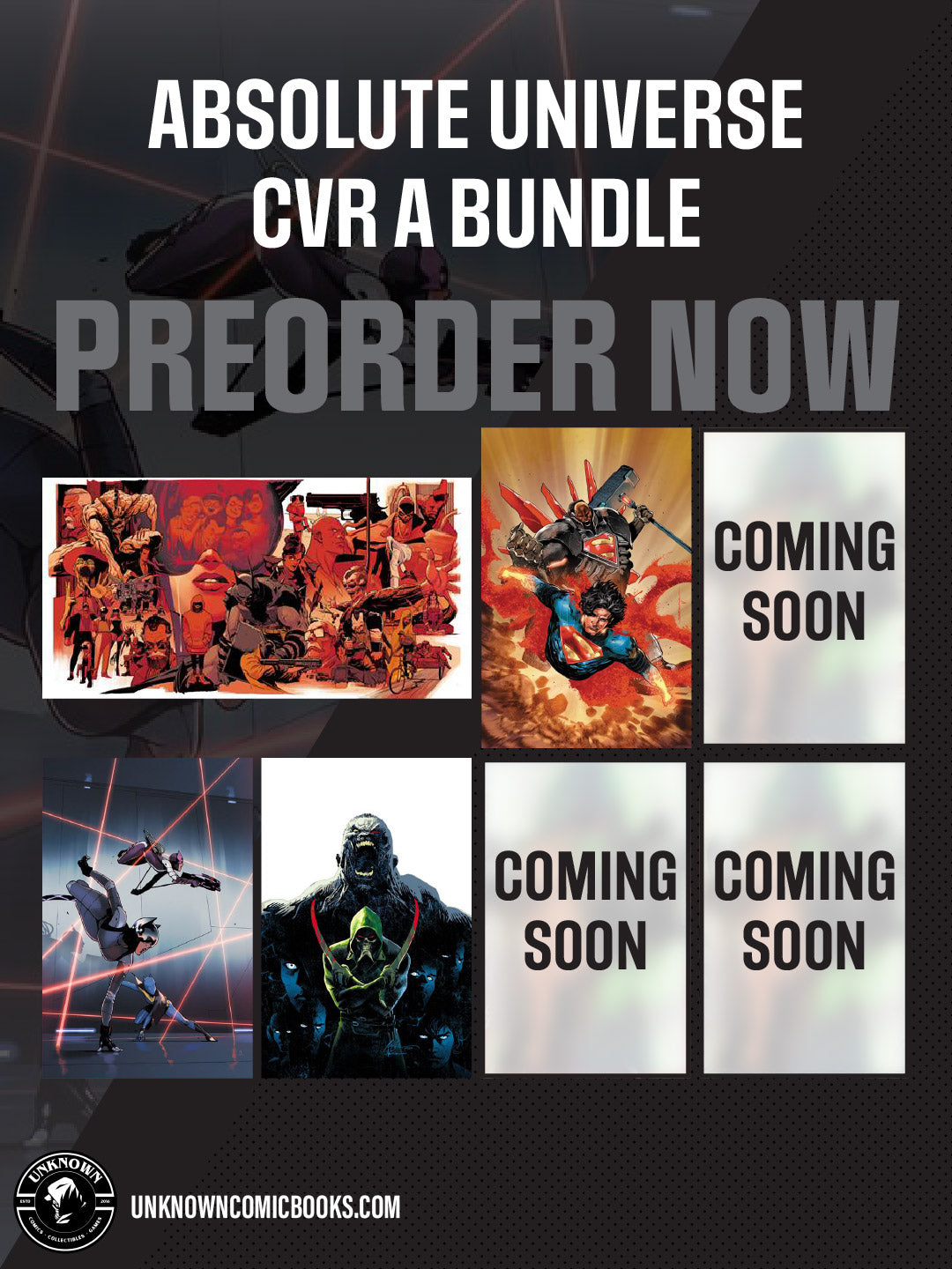 [7 PACK] ABSOLUTE UNIVERSE COVER A BUNDLE (10/28/2026)
