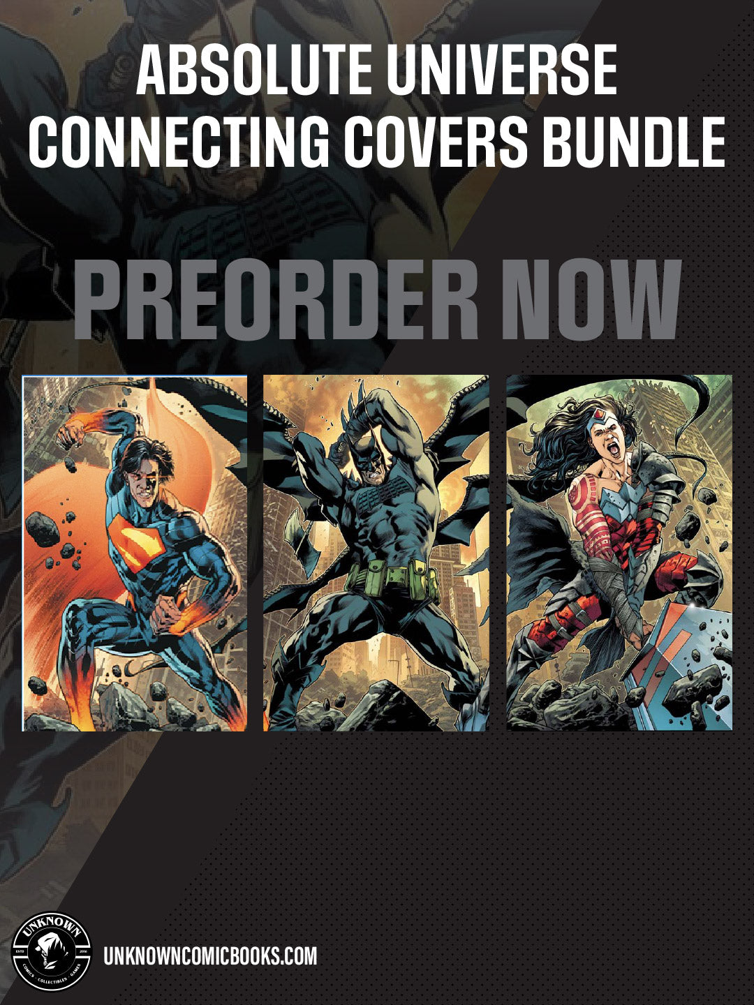 [3 PACK] ABSOLUTE UNIVERSE CONNECTING COVERS BUNDLE (11/18/2026)