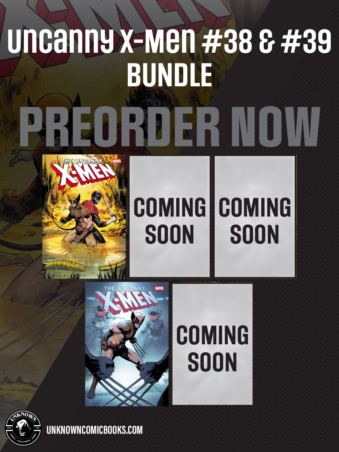 [5 PACK] UNCANNY X-MEN #38 & #39 BUNDLE (11/25/2026)