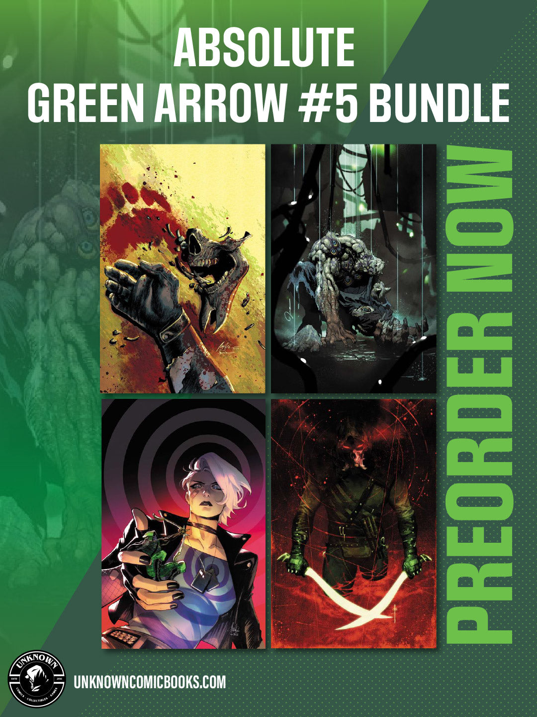 [4 PACK] ABSOLUTE GREEN ARROW #5 (OF 6) (09/16/2026)