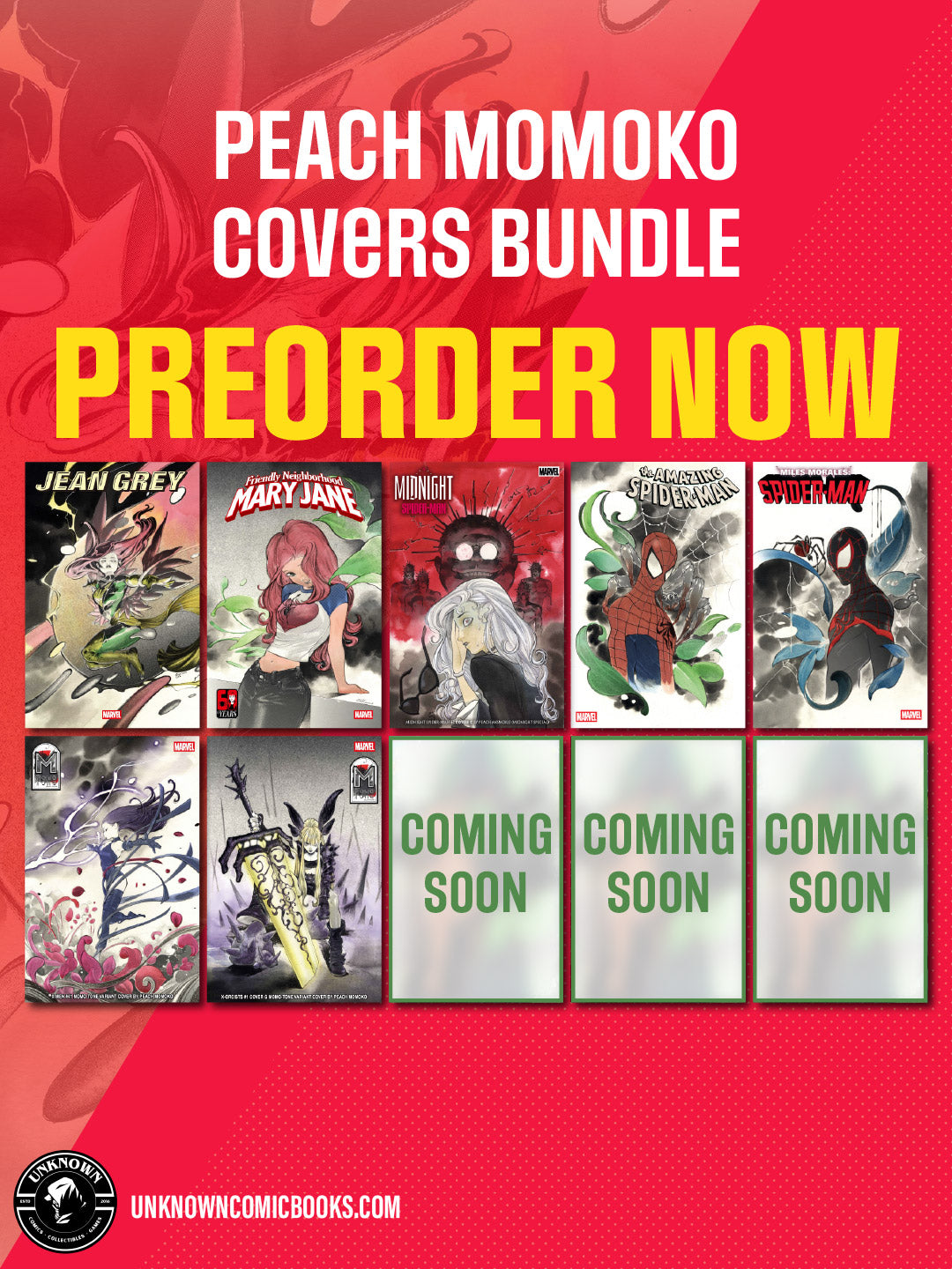 [10 PACK] PEACH MOMOKO COVERS BUNDLE (11/25/2026)