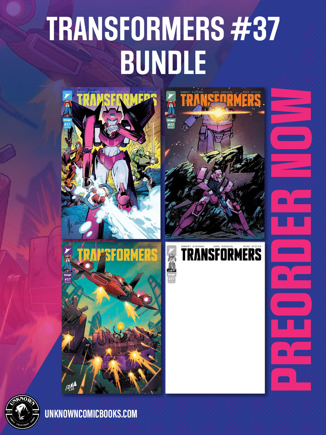 [4 PACK] TRANSFORMERS #37 (10/14/2026)