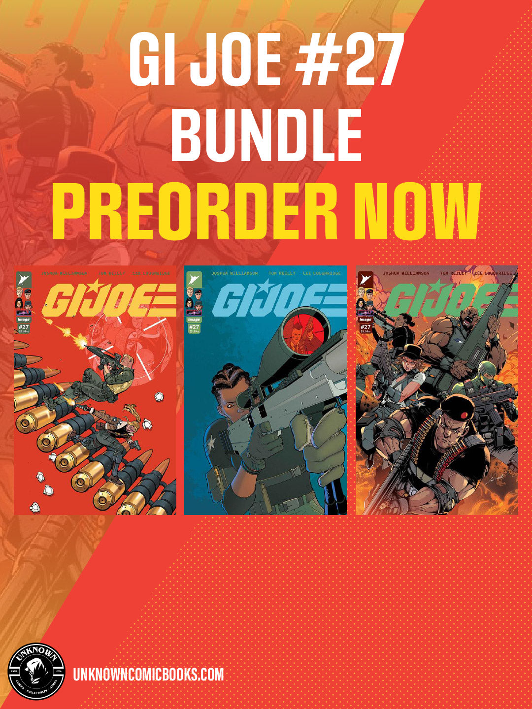 [3 PACK] GI JOE #27 (10/21/2026)