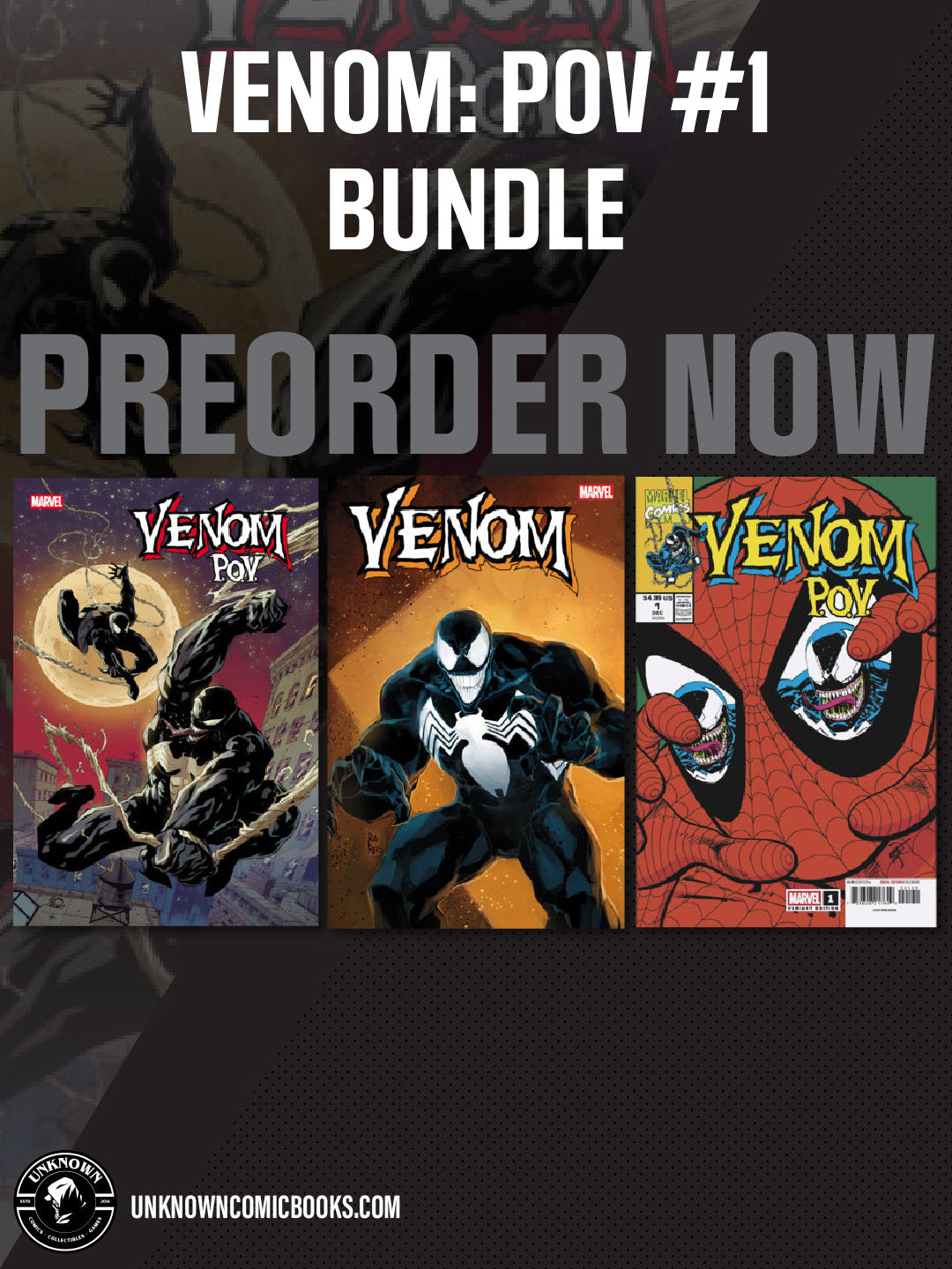 [3 PACK] VENOM: POV #1 (12/02/2026)