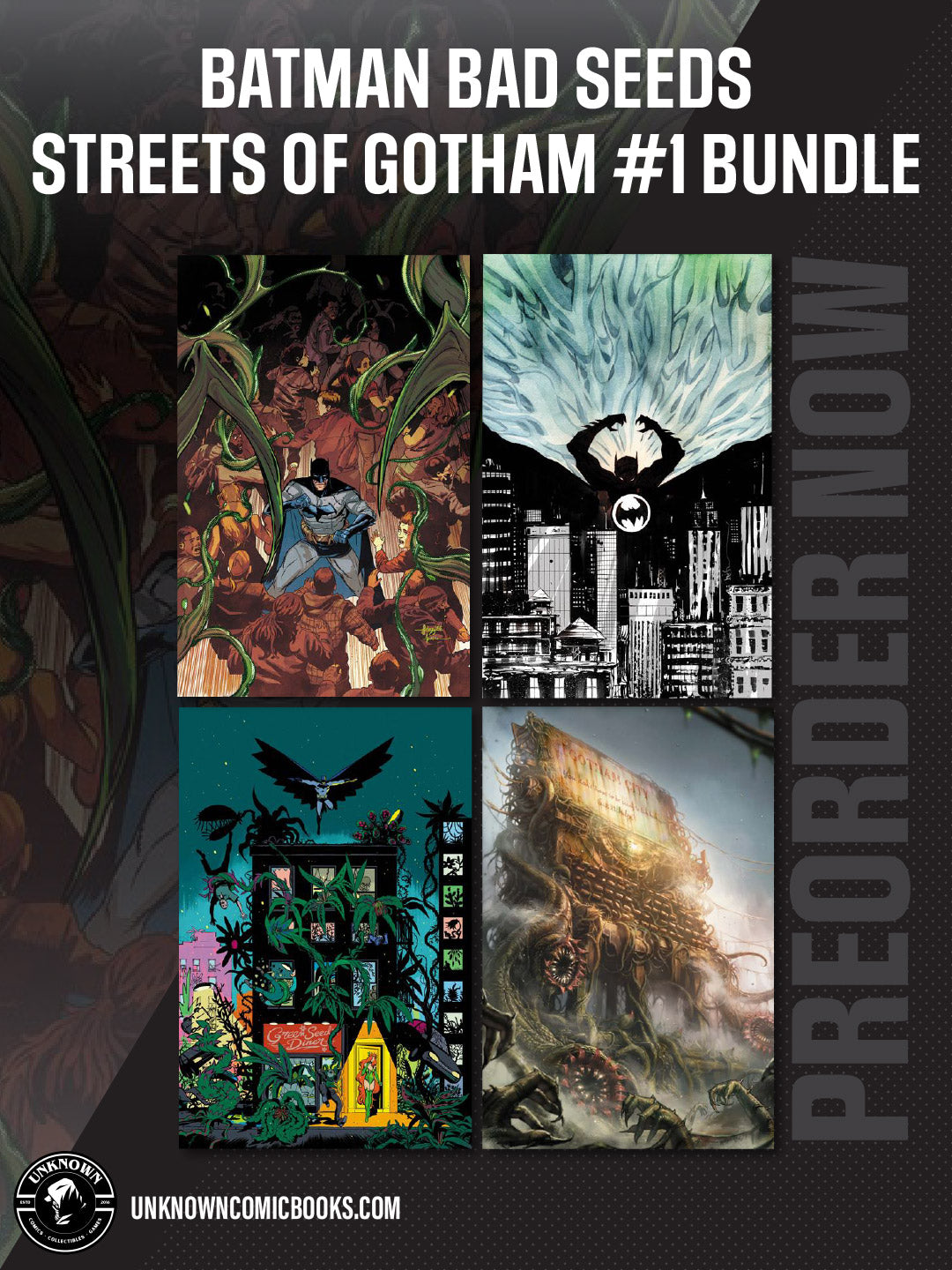 [4 PACK] BATMAN BAD SEEDS STREETS OF GOTHAM #1 (ONE SHOT) (10/07/2026)