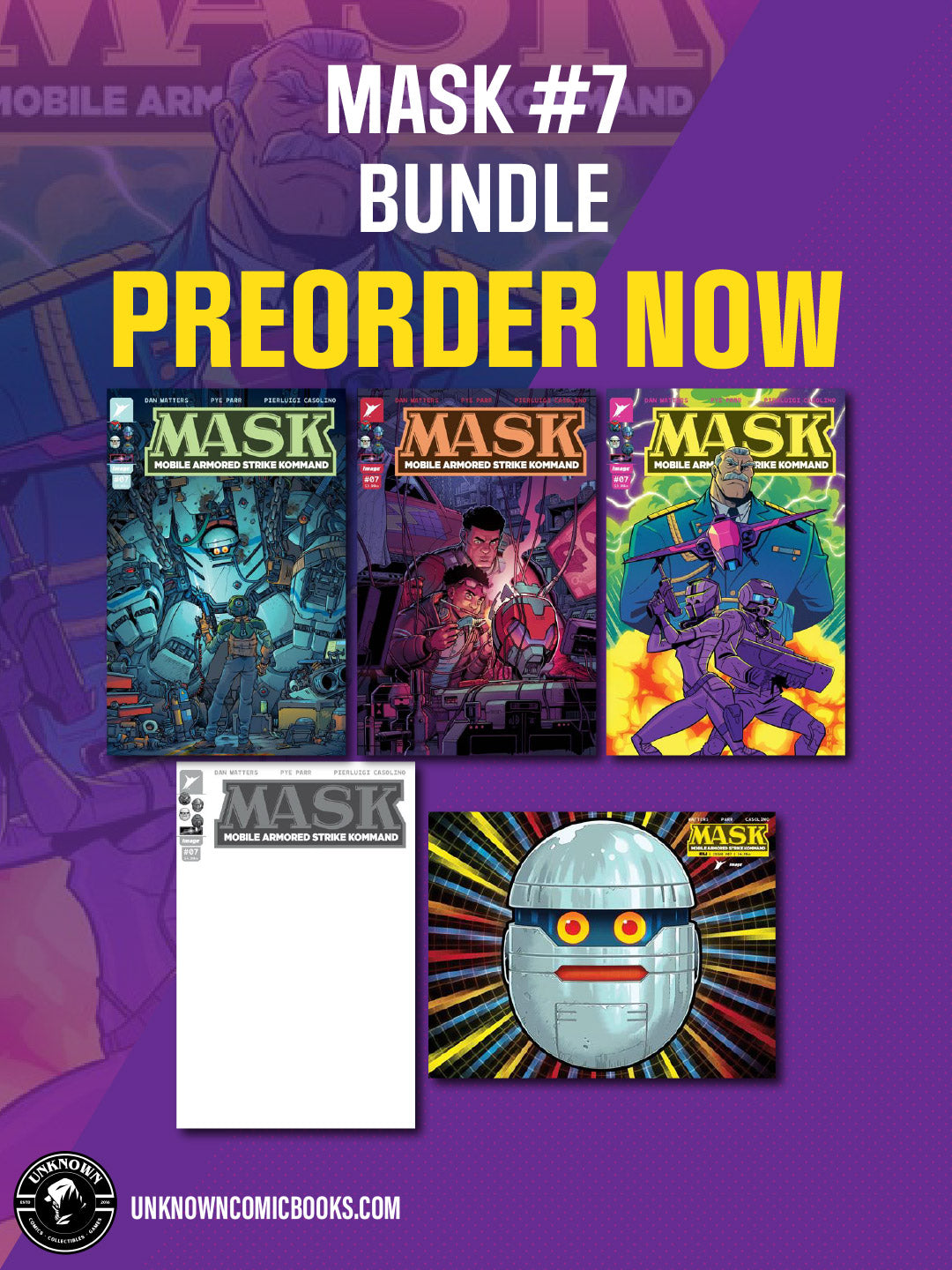 [5 PACK] MASK #7 5 PACK BUNDLE (12/02/2026)