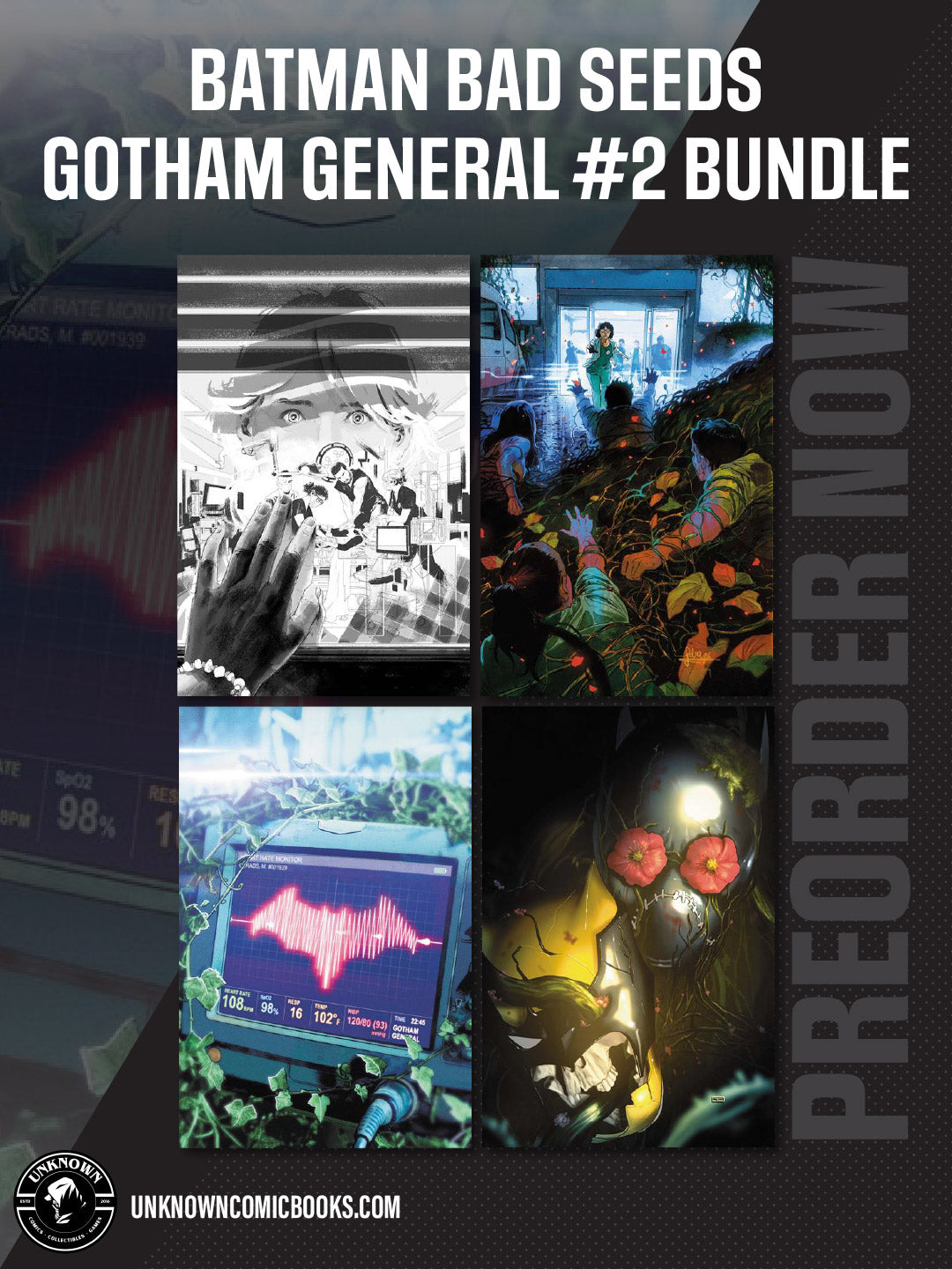 [4 PACK] BATMAN BAD SEEDS GOTHAM GENERAL #2 (OF 2) (10/14/2026)
