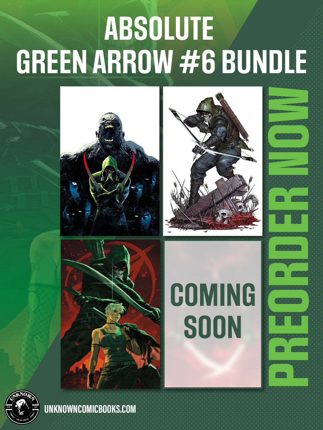 [4 PACK] ABSOLUTE GREEN ARROW #6 (OF 12) (10/21/2026)