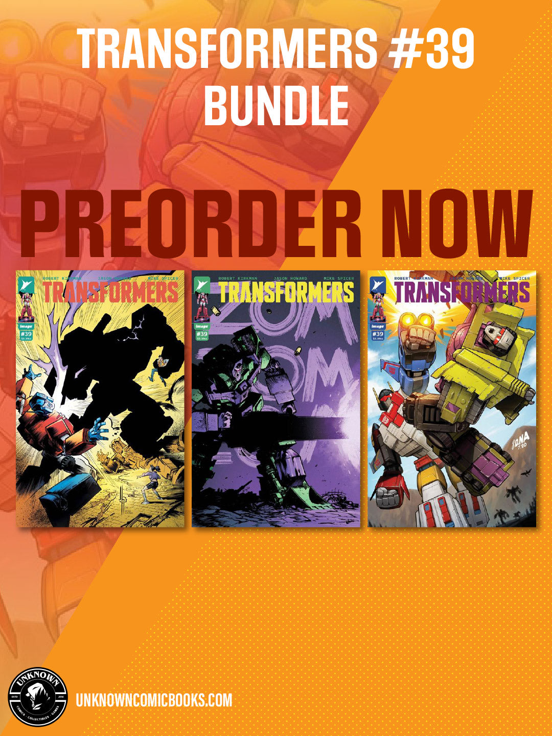 [3 PACK] TRANSFORMERS #39 COVERS A-C (12/09/2026)