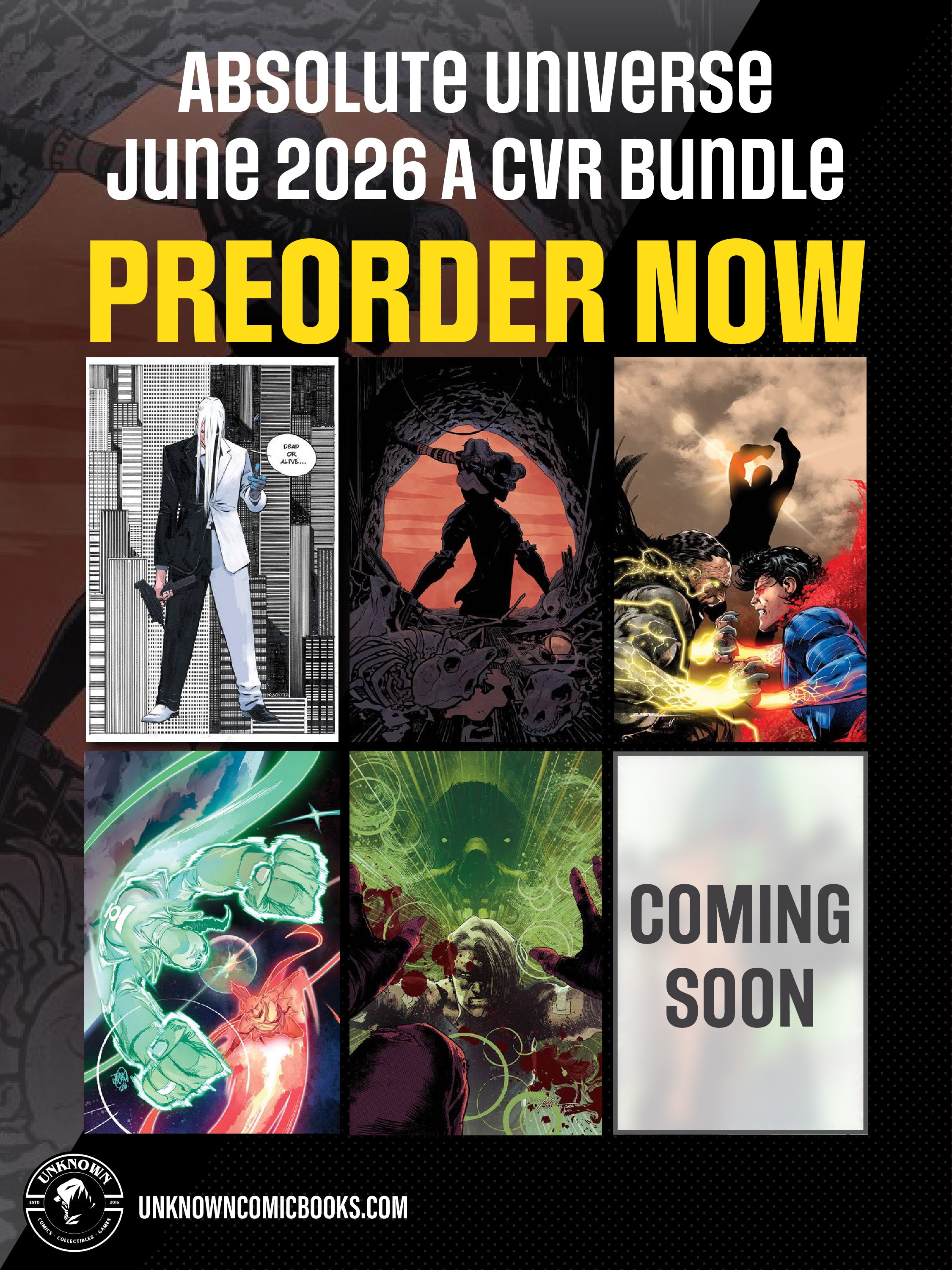 [6 PACK] Absolute Universe June 2026 A CVR Bundle (06/24/2026)