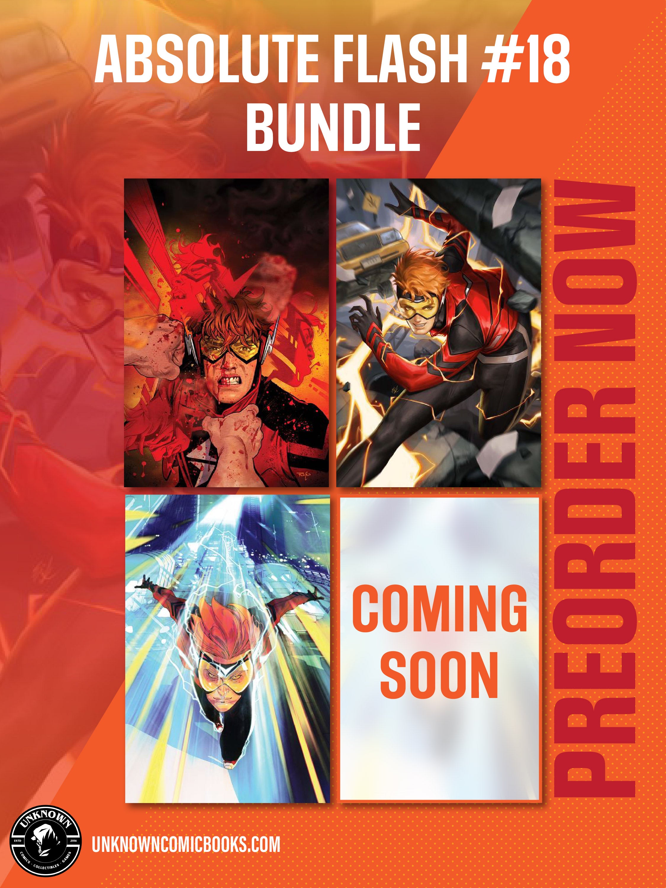 [4 PACK] ABSOLUTE FLASH #18 BUNDLE (08/19/2026)