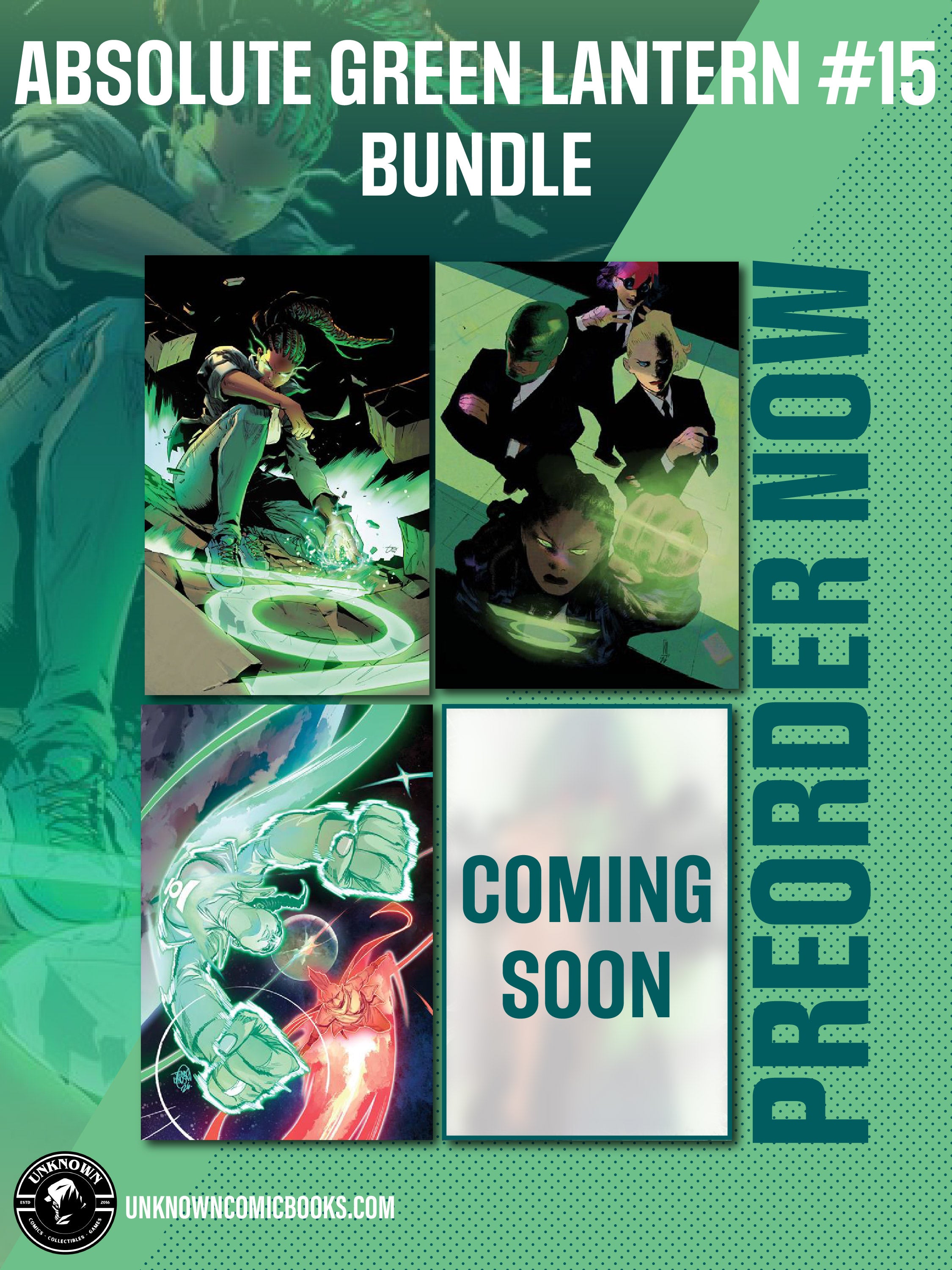 [4 PACK] ABSOLUTE GREEN LANTERN #15 VAR (06/03/2026)