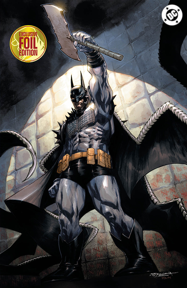 [Signed by Stephen Segovia][FOIL] ABSOLUTE BATMAN BEYOND ARK M #1 STEPHEN SEGOVIA EXCLUSIVE VIRGIN VAR (03/17/2027)