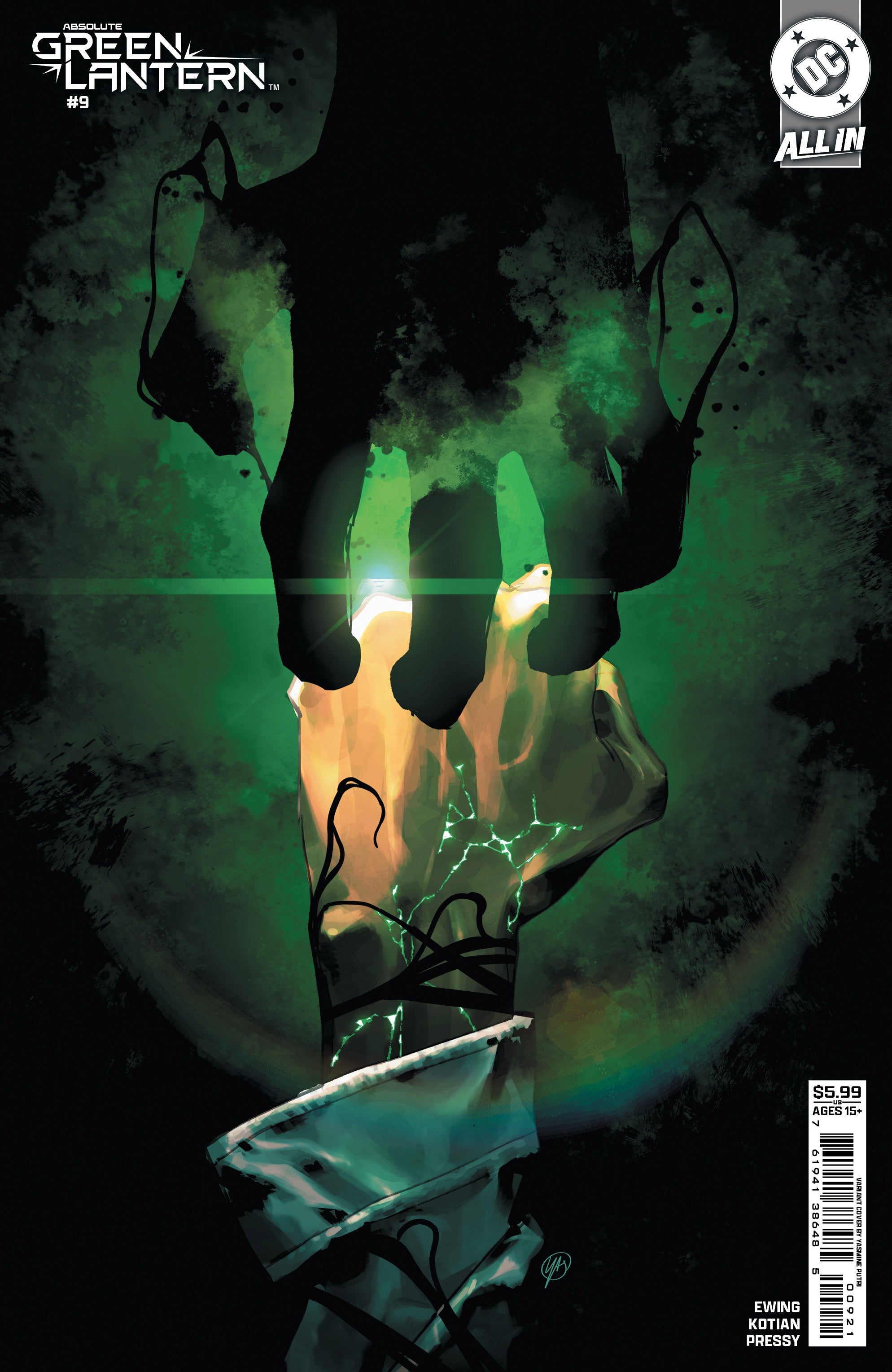 Absolute Green Lantern #9 C Yasmine Putri Variant (12/03/2025) Dc