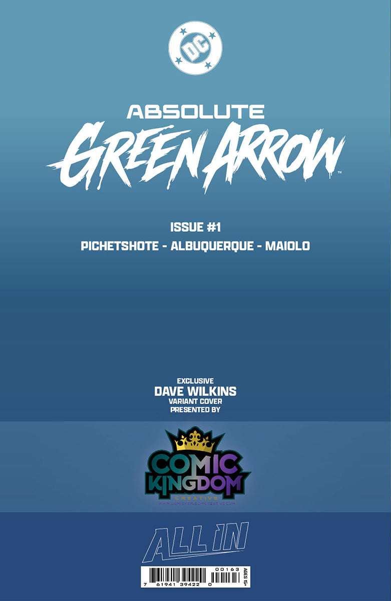 [FOIL] ABSOLUTE GREEN ARROW #1 (OF 6) DAVE WILKINS EXCLUSIVE VIRGIN VAR (05/20/2026)