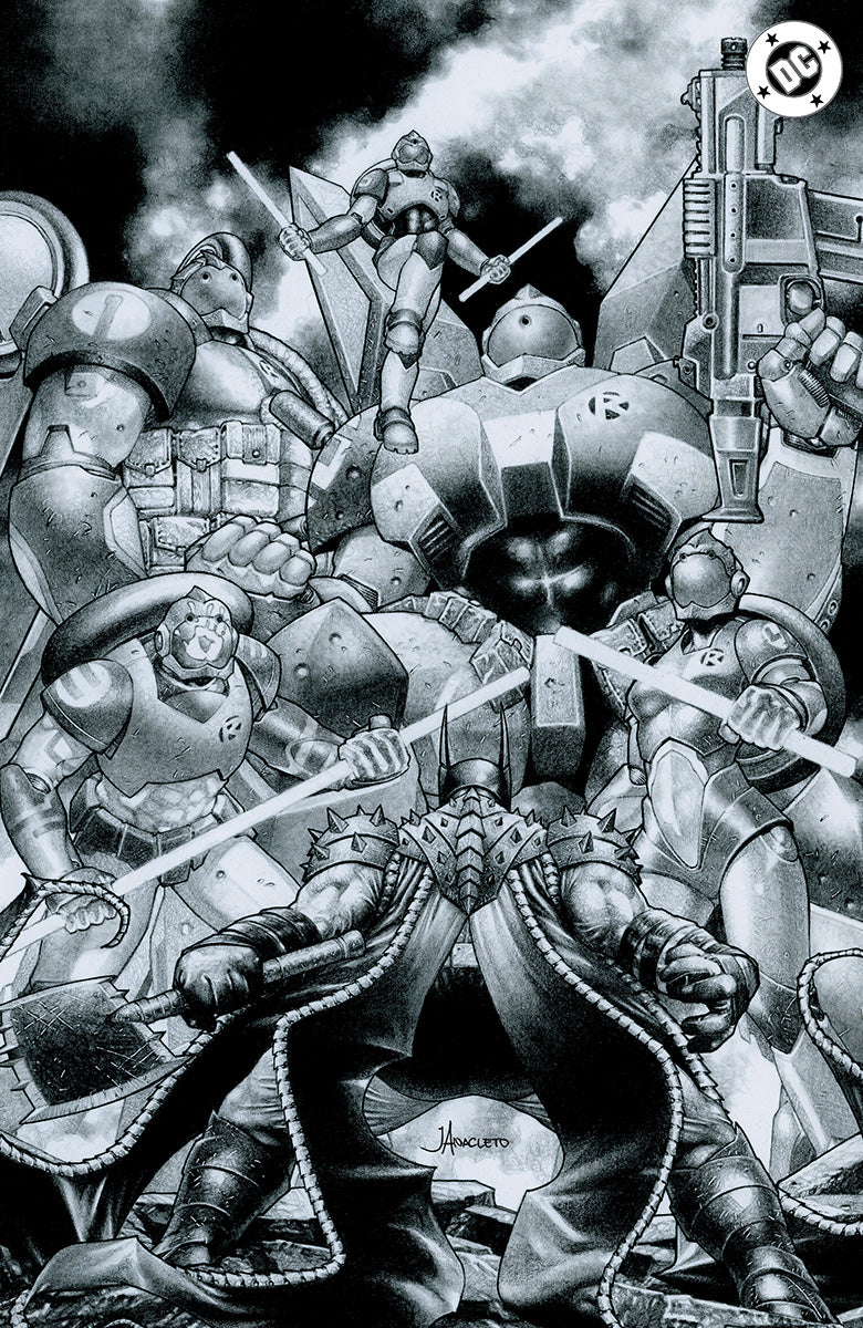 [Signed by  Jay Anacleto] ABSOLUTE BATMAN #20 EXCLUSIVE BONUS JAY ANACLETO EXCLUSIVE BW VIRGIN VAR (10/28/2026)