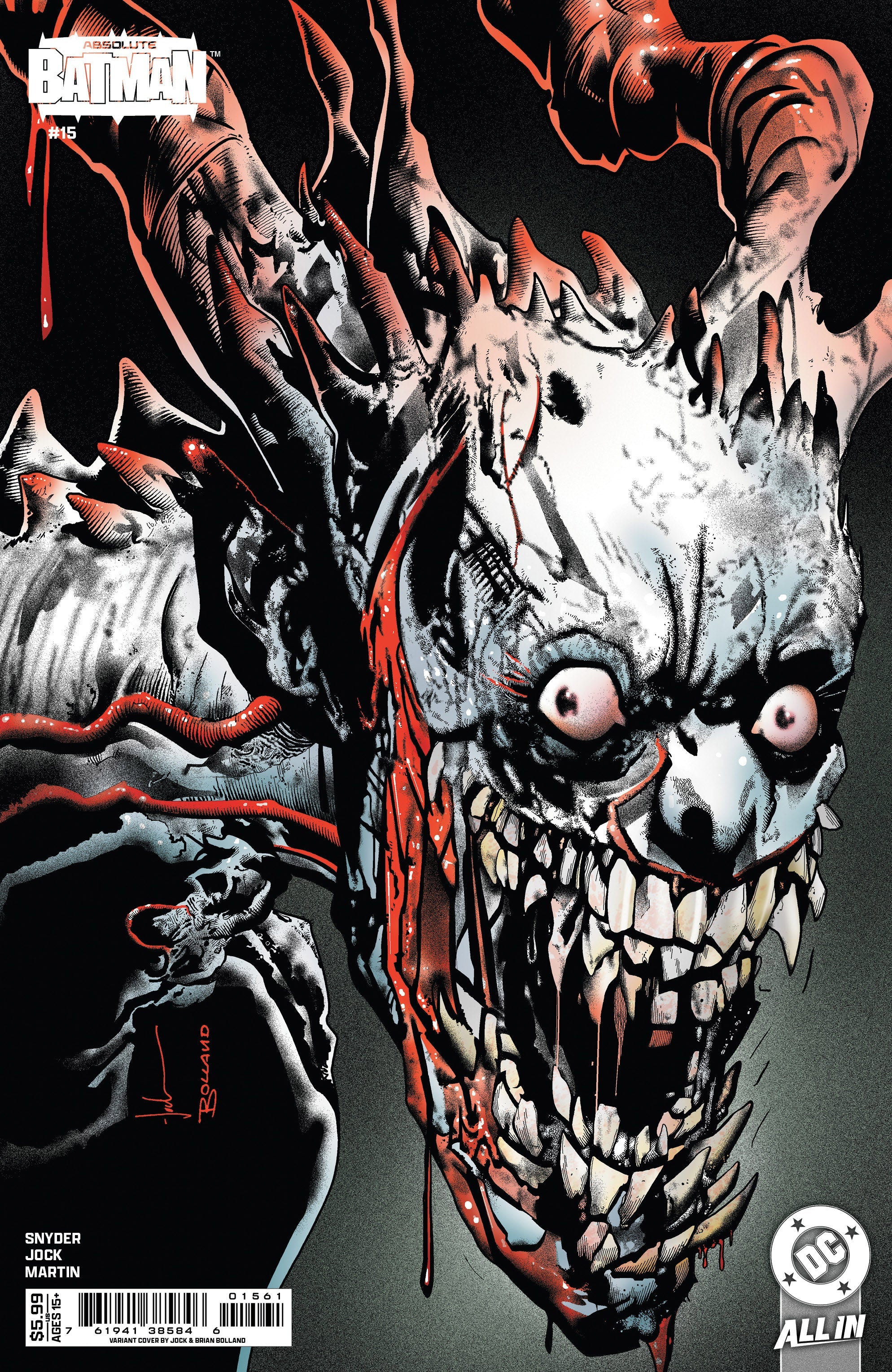 Absolute Batman #15 D Brian Bolland Variant (12/10/2025) Dc