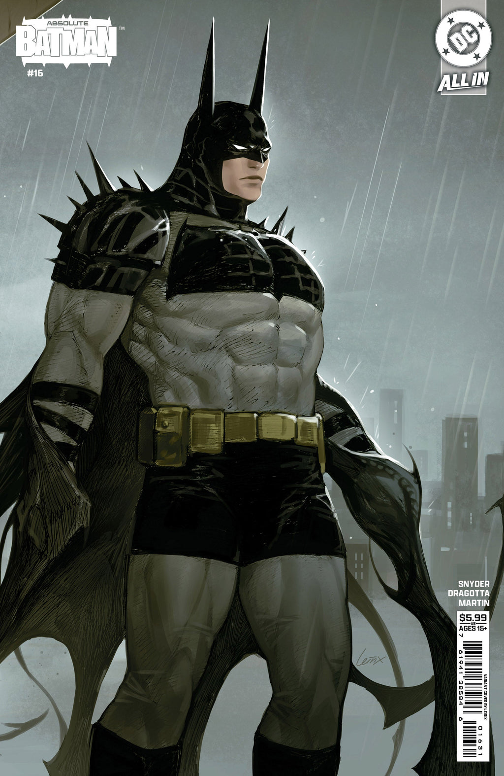 Batman 16 Absolute Batman #16 C Lesley Leirix Li Variant (01/28/2026) Dc