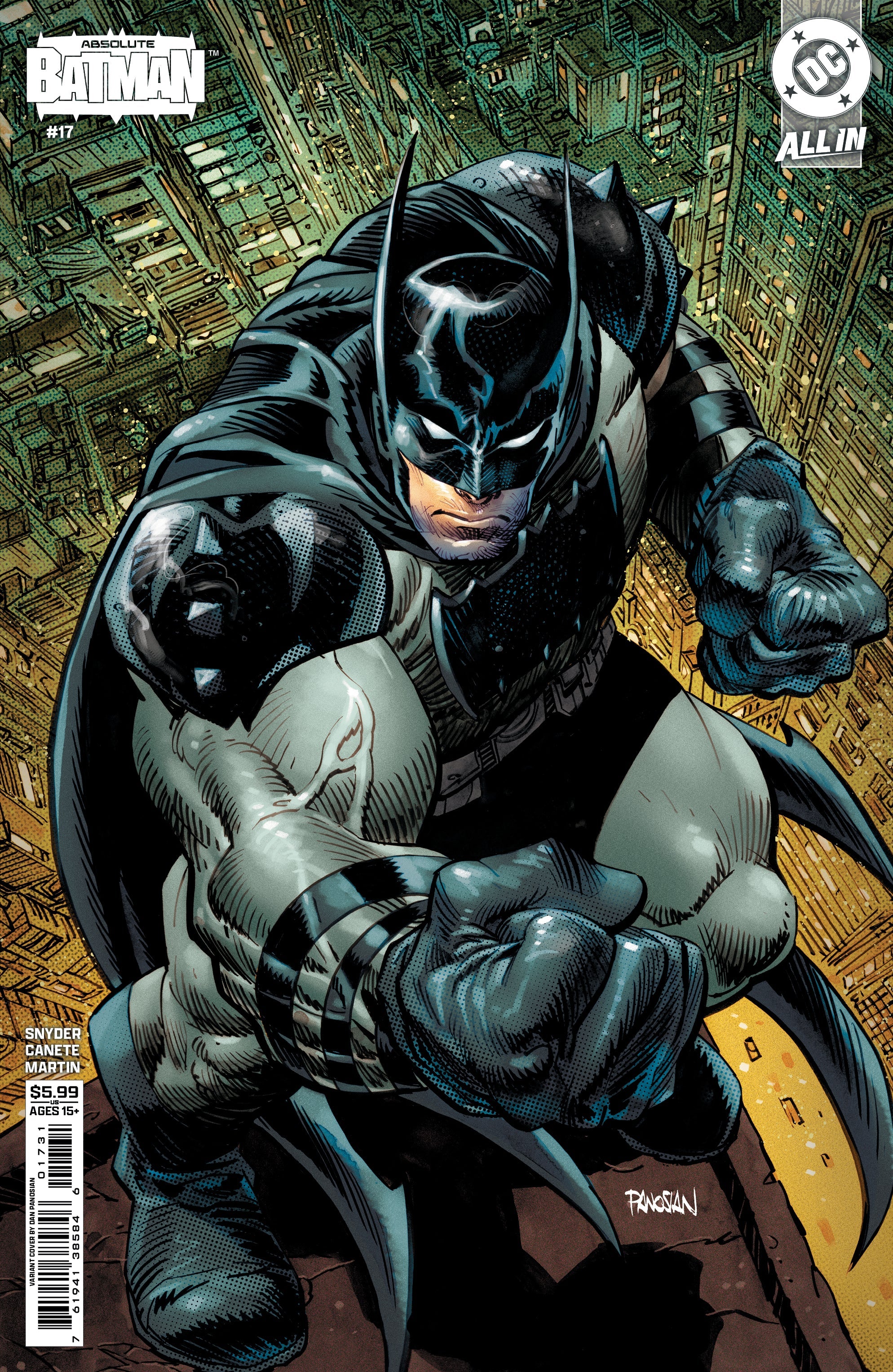 Absolute Batman #17 C Dan Panosian Variant (02/18/2026) Dc