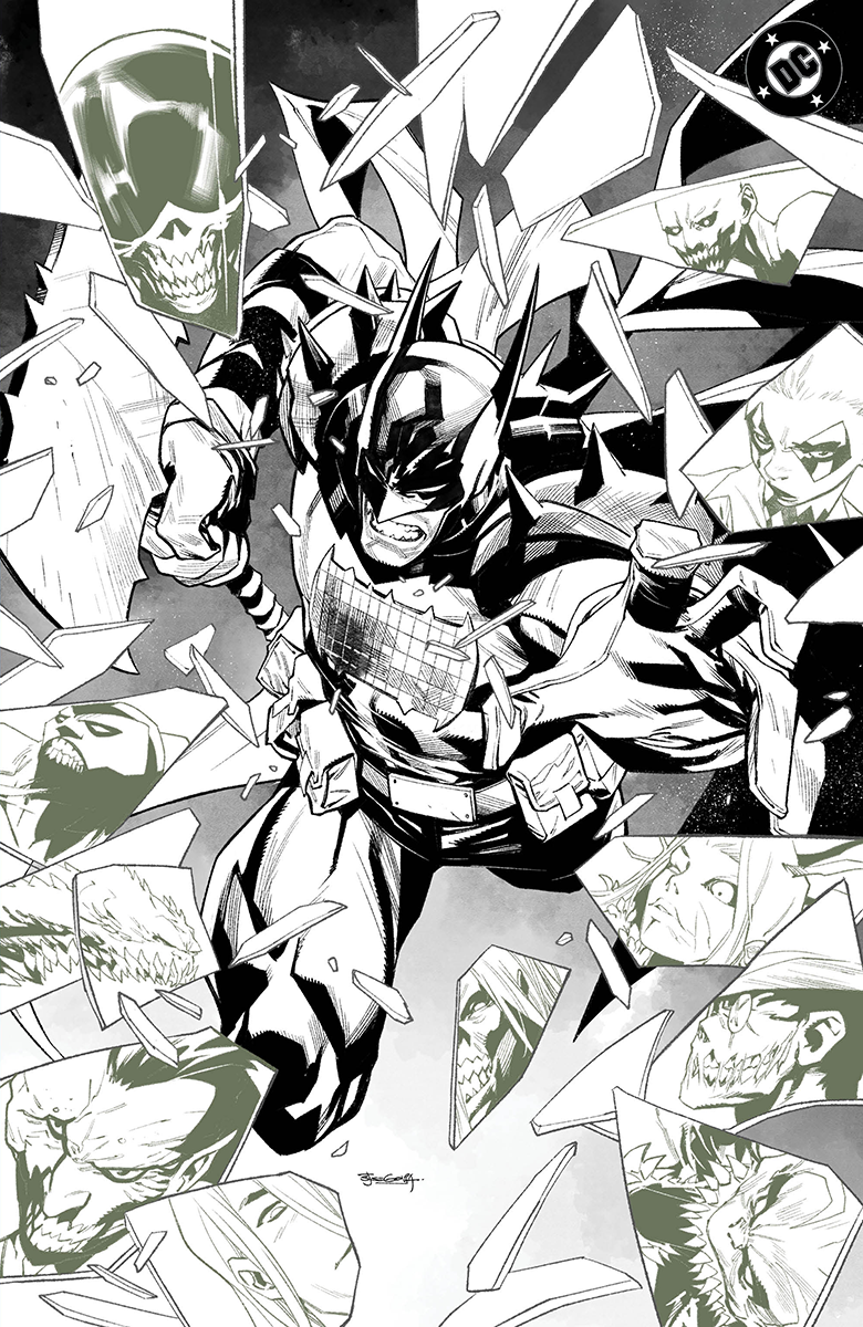 [BLACK & WHITE] ABSOLUTE BATMAN #22 STEPHEN SEGOVIA CONVENTION EXCLUSIVE VIRGIN VAR (07/29/2026)