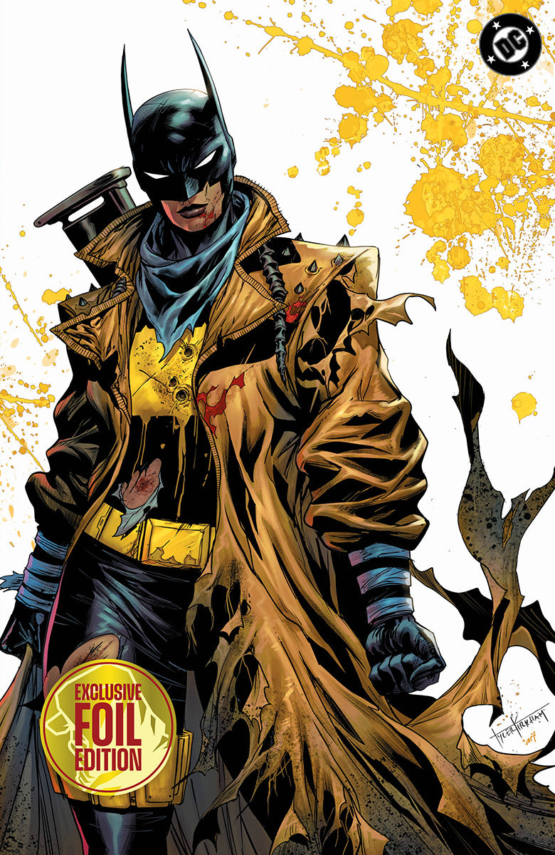 [FOIL] ABSOLUTE BATMAN #24 TYLER KIRKHAM BATTLE DAMAGED THE BAT EXCLUSIVE VIRGIN VAR (09/23/2026)