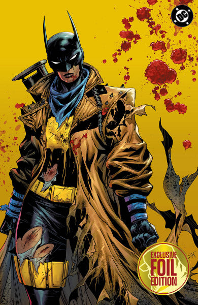 [GOLD FOIL] ABSOLUTE BATMAN #24 TYLER KIRKHAM BATTLE DAMAGED THE BAT NYCC EXCLUSIVE VIRGIN VAR (10/28/2026)