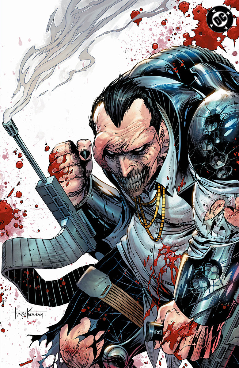 ABSOLUTE BATMAN #24 TYLER KIRKHAM BATTLE DAMAGED PENGUIN EXCLUSIVE VIRGIN VAR (09/23/2026)