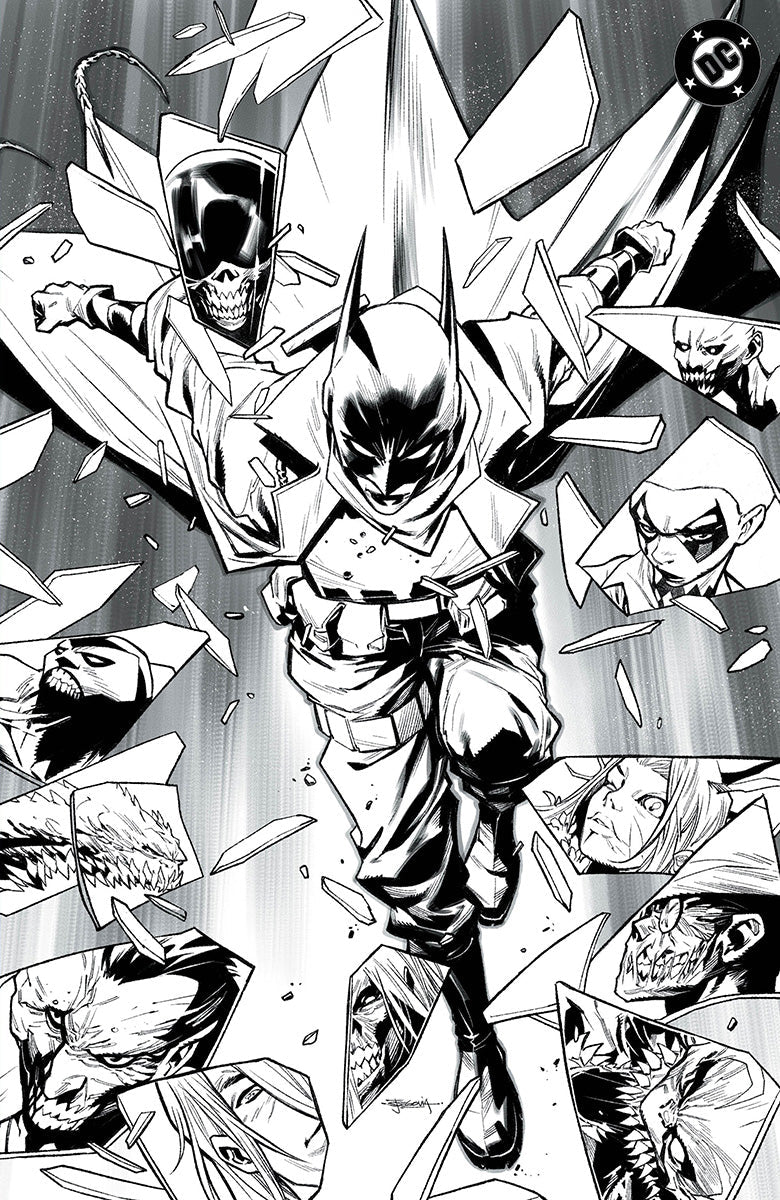 [Signed by Stephen Segovia] [BLACK & WHITE] ABSOLUTE BATMAN #24 STEPHEN SEGOVIA NYCC EXCLUSIVE VIRGIN VAR (01/27/2027)