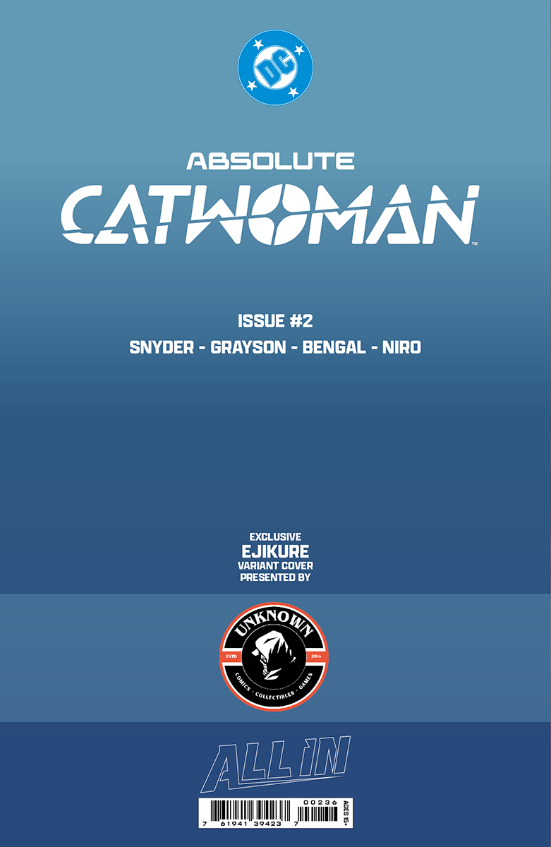 [3 PACK] ABSOLUTE CATWOMAN #2 EJIKURE EXCLUSIVE VAR (07/08/2026)