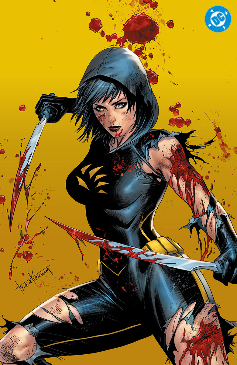 [GOLD FOIL] ABSOLUTE CASSANDRA CAIN THE SHADOW'S HAND #1 (ONE SHOT) TYLER KIRKHAM NYCC BATTLE DAMAGED EXCLUSIVE VIRGIN VAR (10/28/2026)