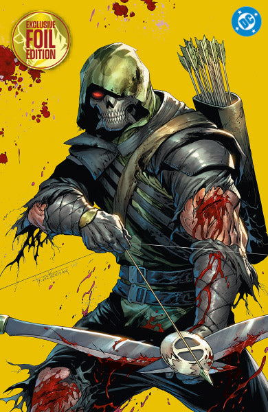 [Signed by Tyler Kirkham][GOLD FOIL] ABSOLUTE GREEN ARROW #1 TYLER KIRKHAM CONVENTION EXCLUSIVE VIRGIN VAR (12/30/2026)