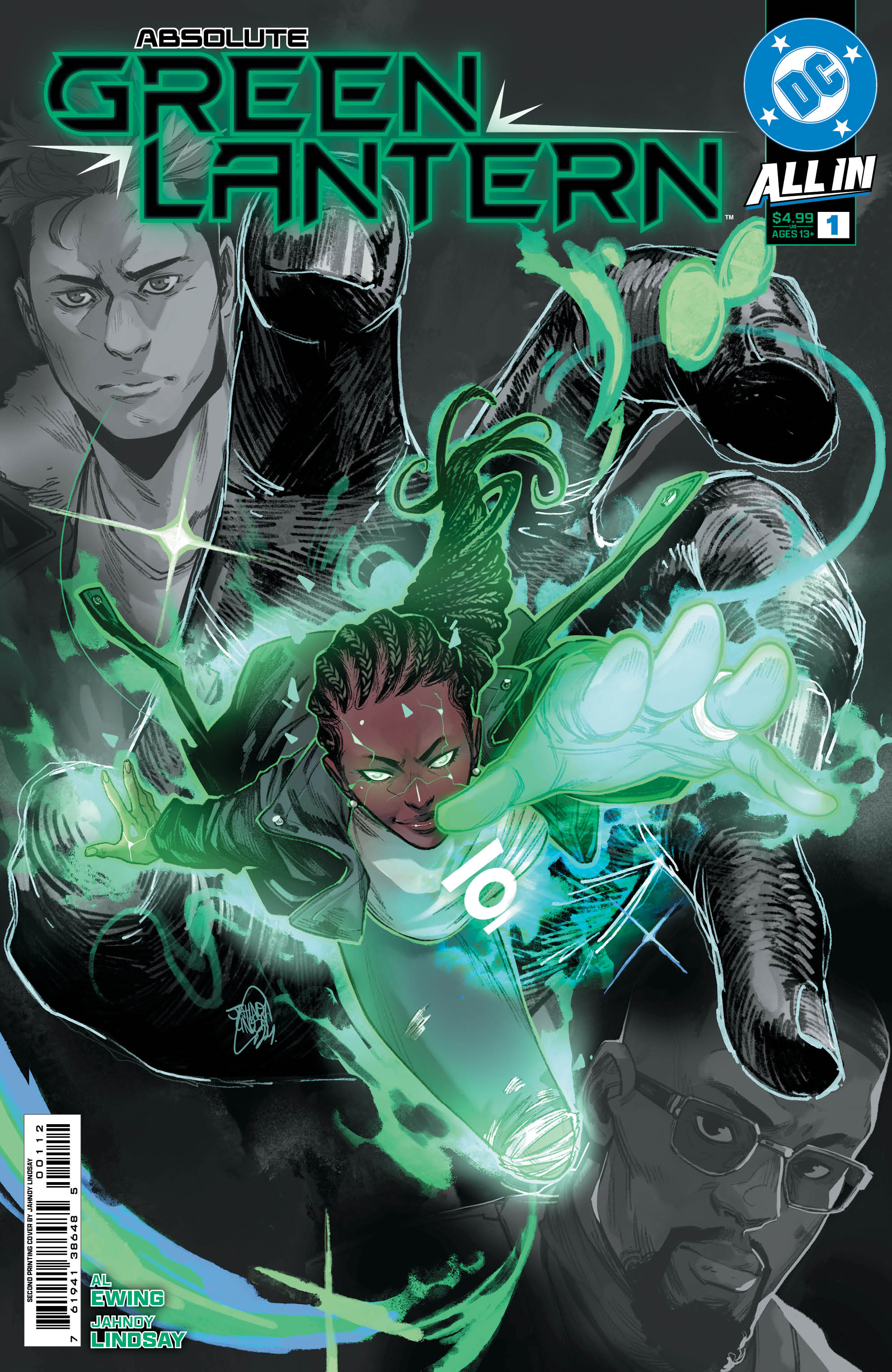 Absolute Green Lantern #1 3rd Print Jahnoy Lindsay Variant (10/08/2025) Dc