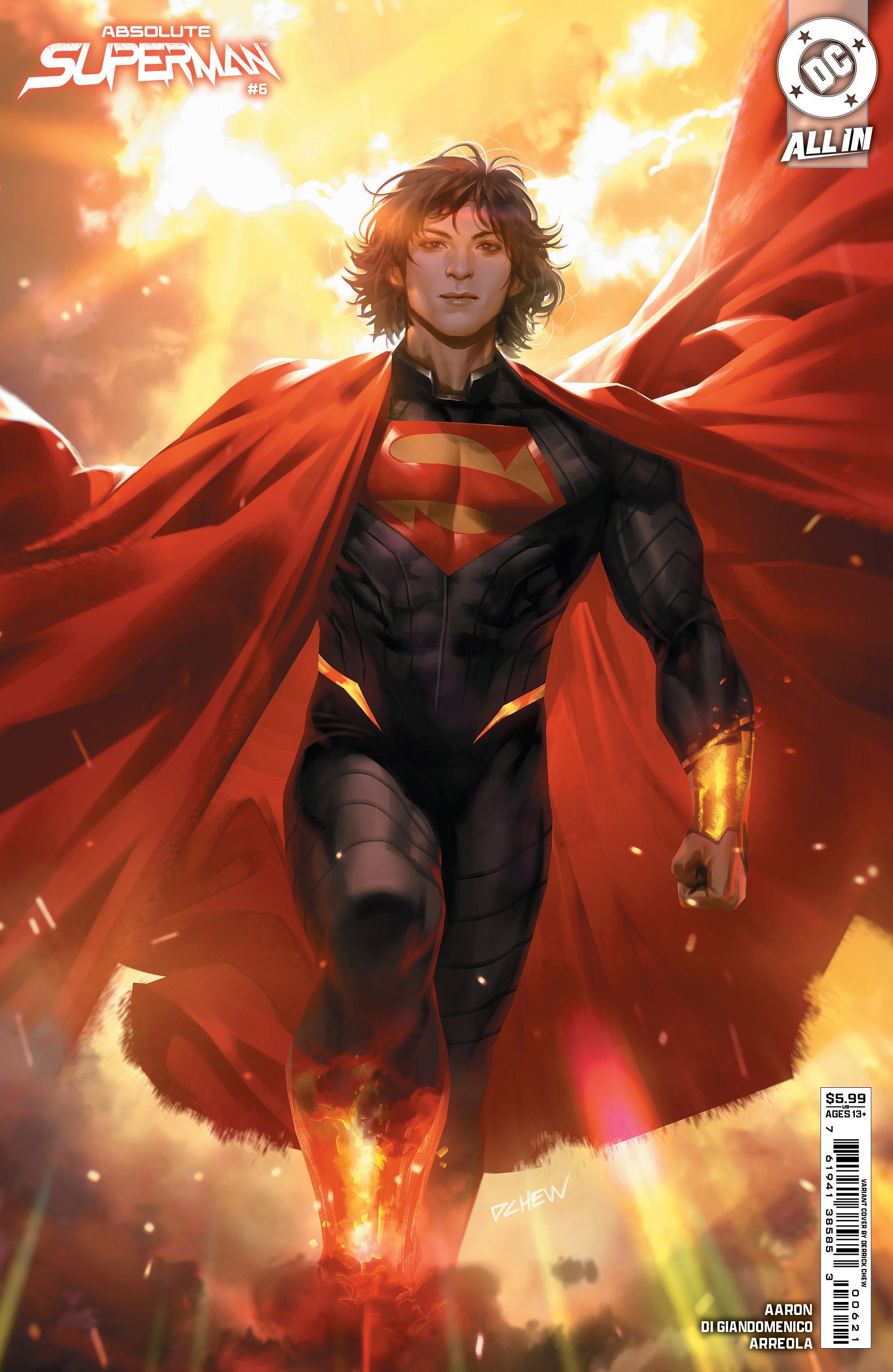 Absolute Superman #6 A1 Cover Set Of 5 1:25 1:50 (04/02/2025) Dc