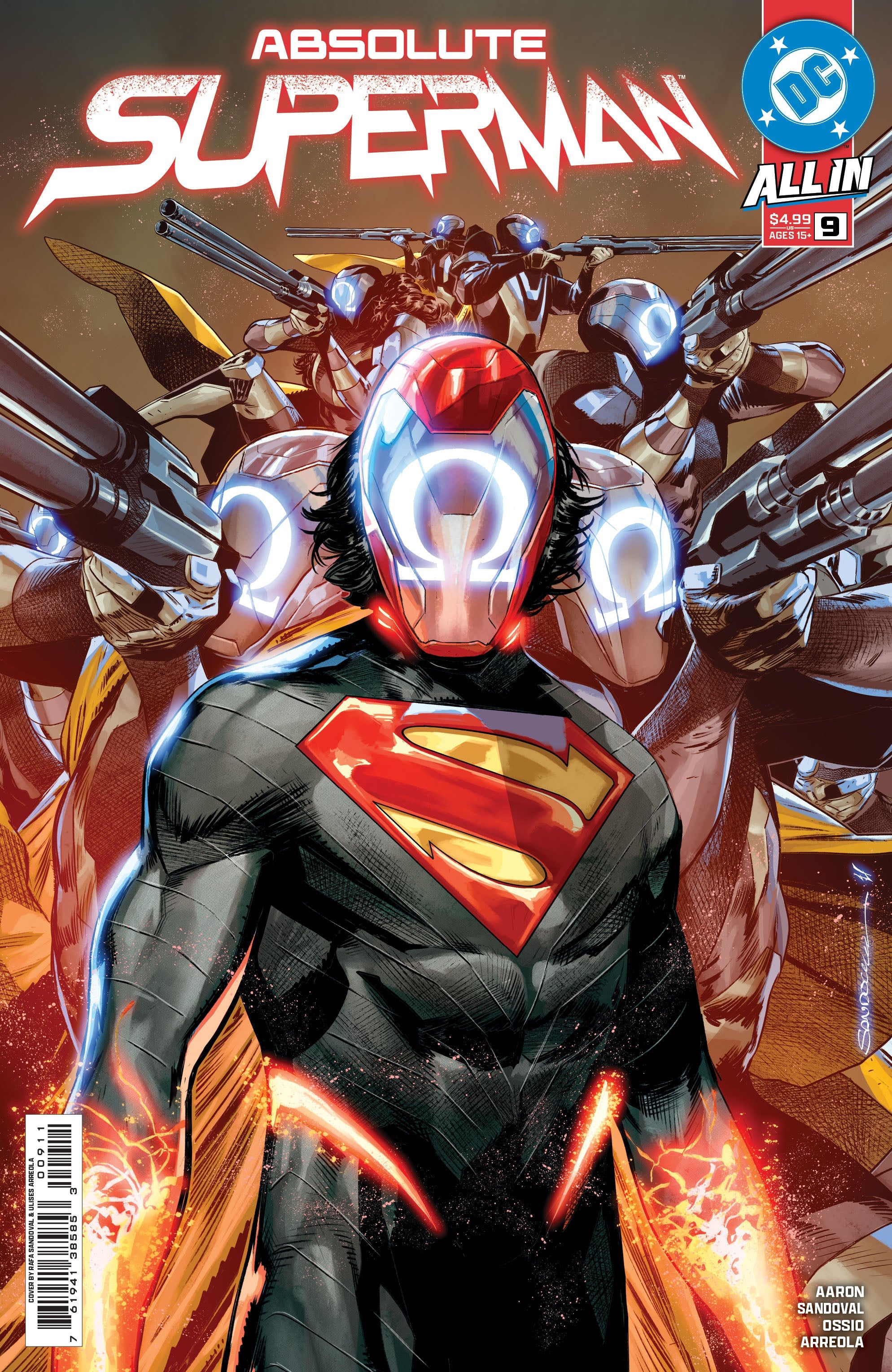 Absolute Superman #9 2nd Print Rafa Sandoval Variant (09/24/2025) Dc