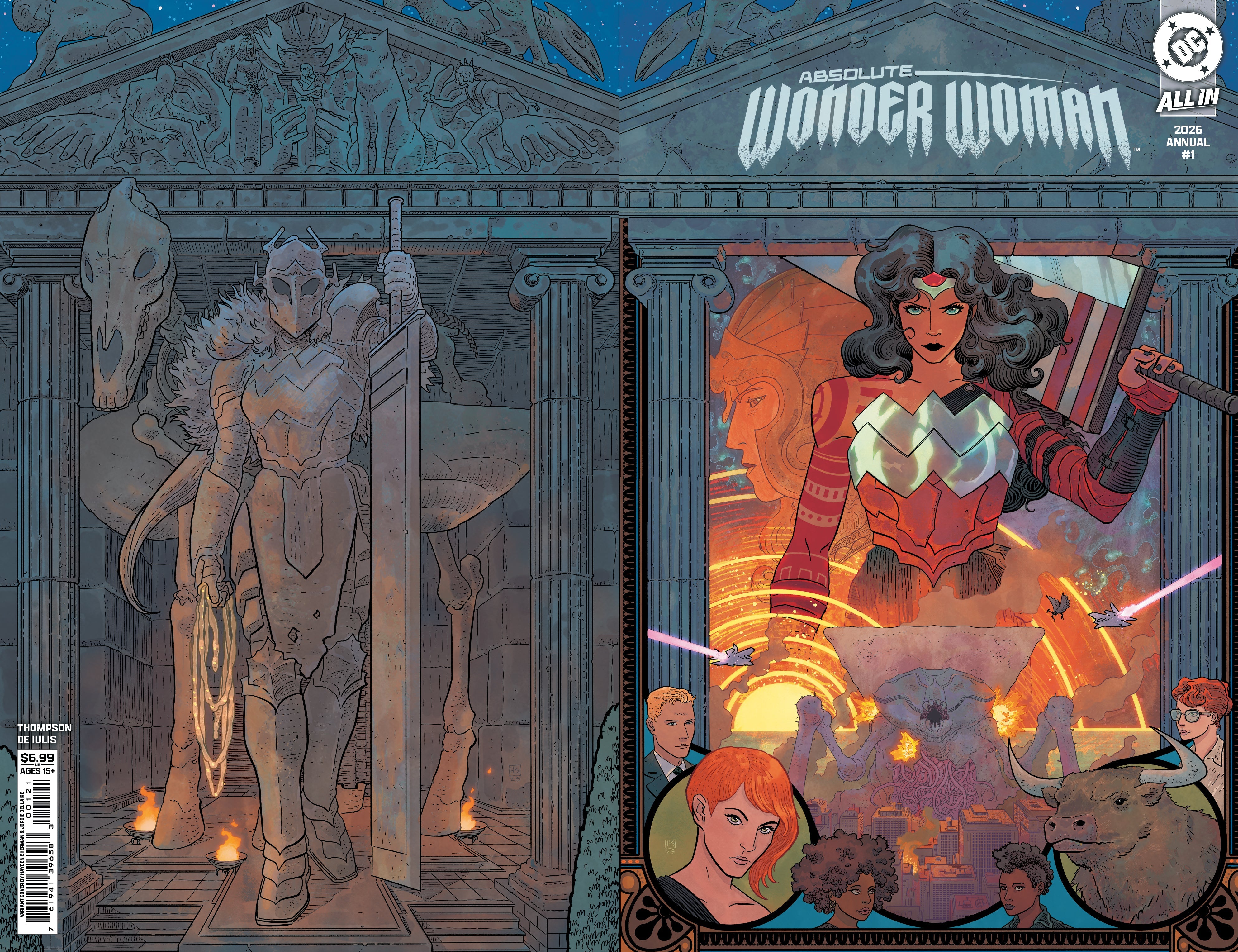 Absolute Wonder Woman Annual 2026 #1 (One Shot) B Hayden Sherman Variant (02/11/2026) Dc