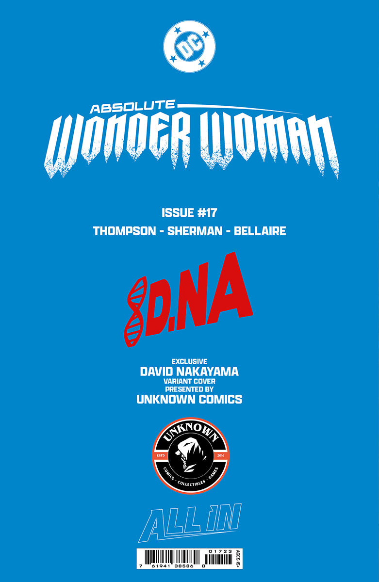 [3 PACK] Absolute Wonder Woman #17 David Nakayama Exclusive Var (02/25/2026)