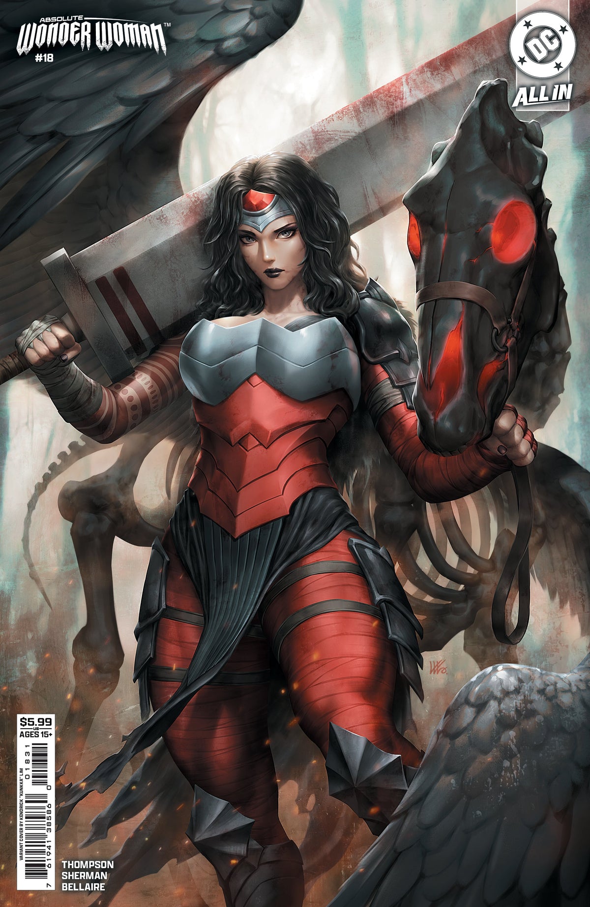 Absolute Wonder Woman #18 C Kendrick Kunkka Lim Variant (03/25/2026) Dc