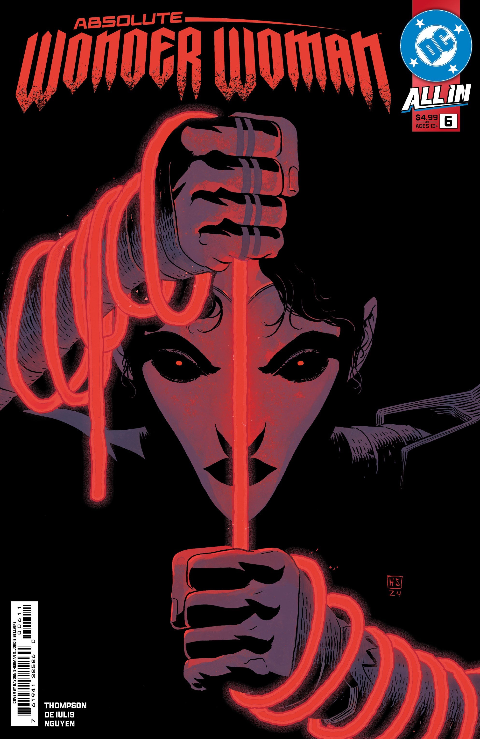 Absolute Wonder Woman #6 2nd Print Hayden Sherman Variant (09/17/2025) Dc
