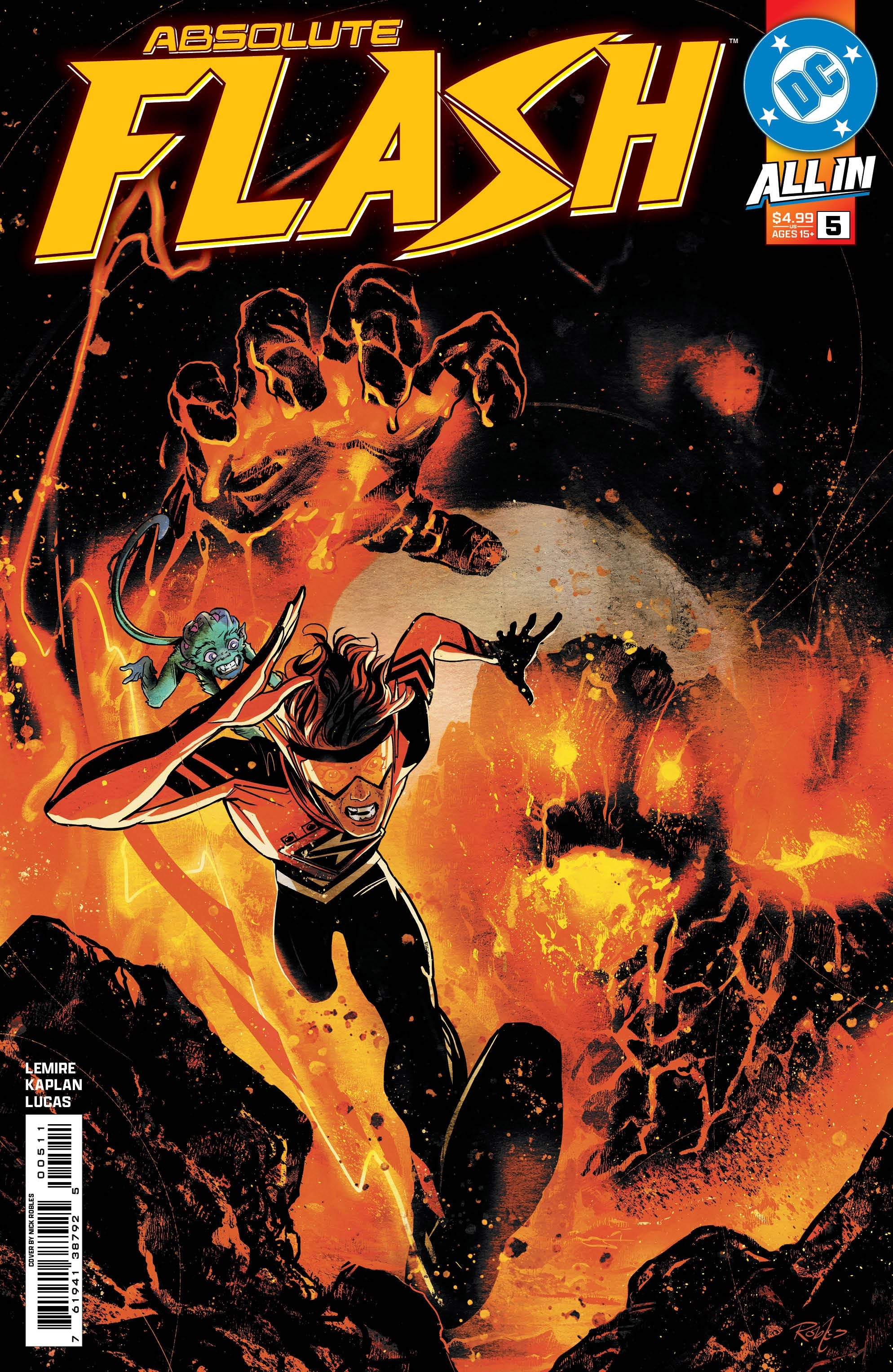 Absolute Flash #5 2nd Print Nick Robles Variant (10/08/2025) Dc