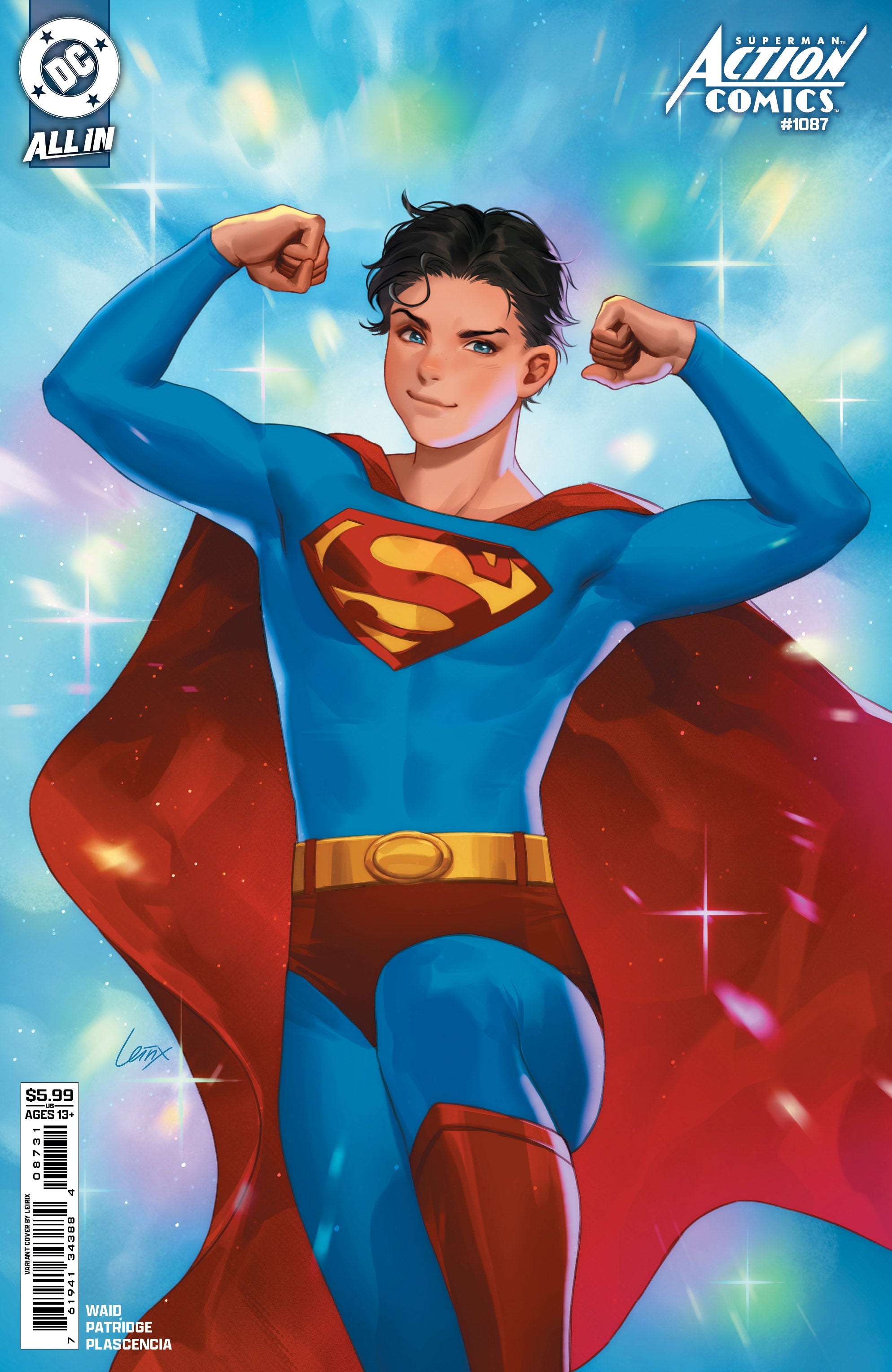Superman Action Comics #1087 C Lesley Leirix Li Variant (06/11/2025) Dc