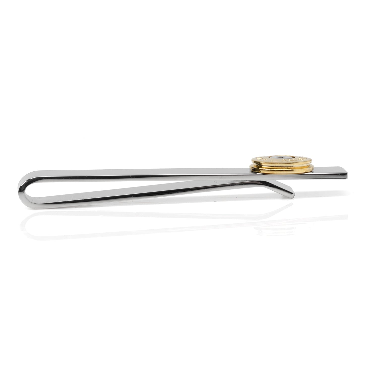 Bullet Silver Tie Bar