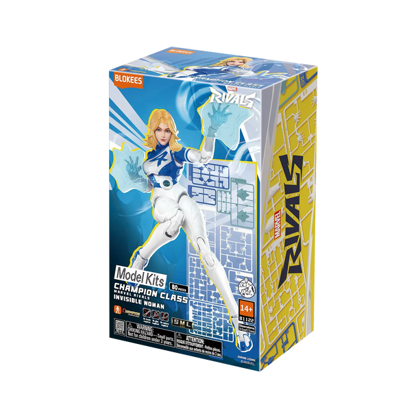 Blokees | Marvel Rivals Champion Class 11 | Invisible Woman Model Kits