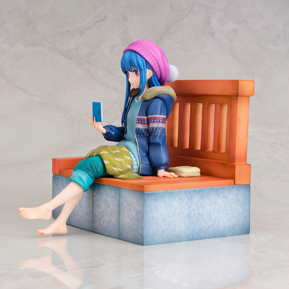 [PRE-ORDER] AmiAmi: Laid-Back Camp - Rin Shima (Footbath Ver.) 1/7 Scale Figure
