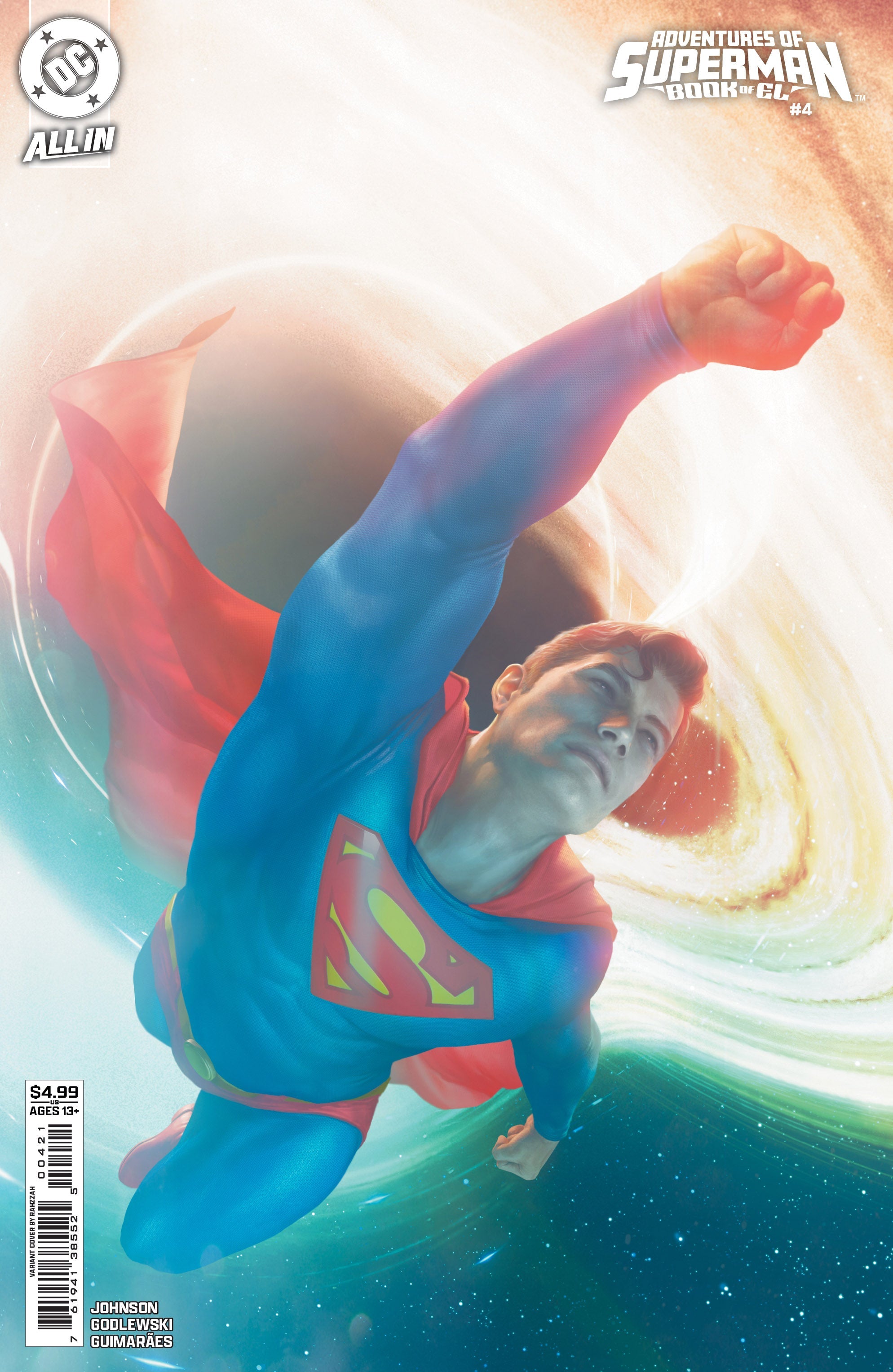 Adventures Of Superman Book Of El #4 (Of 12) B Rahzzah Variant (12/03/2025) Dc