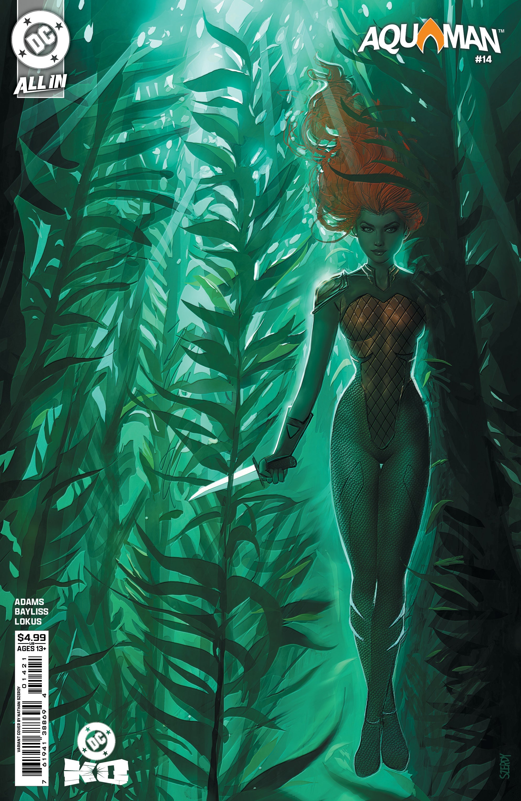 Aquaman #14 B Nathan Szerdy Variant (02/11/2026) Dc