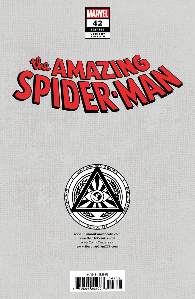 [2 PACK] AMAZING SPIDER-MAN #42 [GW] UNKNOWN COMICS EJIKURE EXCLUSIVE VAR (01/17/2024)