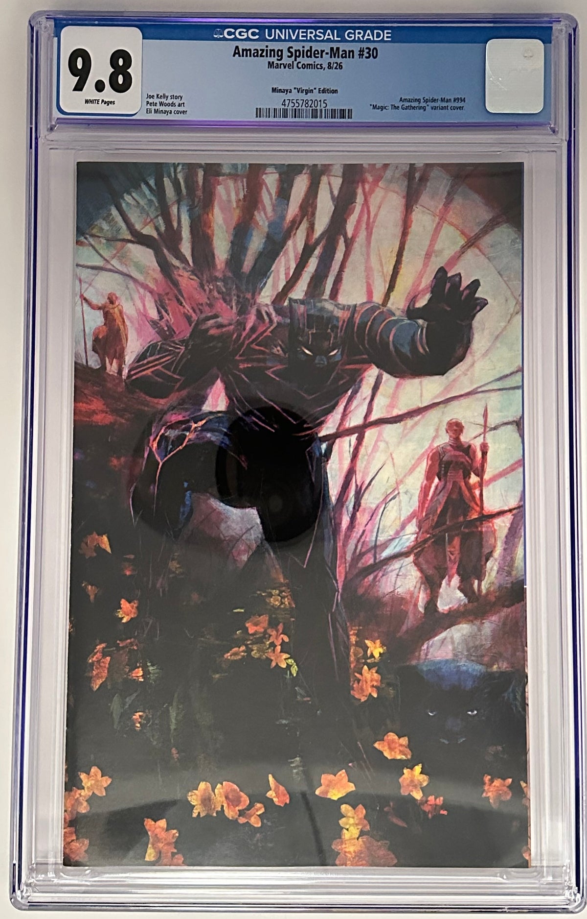 AMAZING SPIDER-MAN #30 CGC 9.8 BLUE LABEL ELI MINAYA 1:50 VIRGIN VAR [IN STOCK]